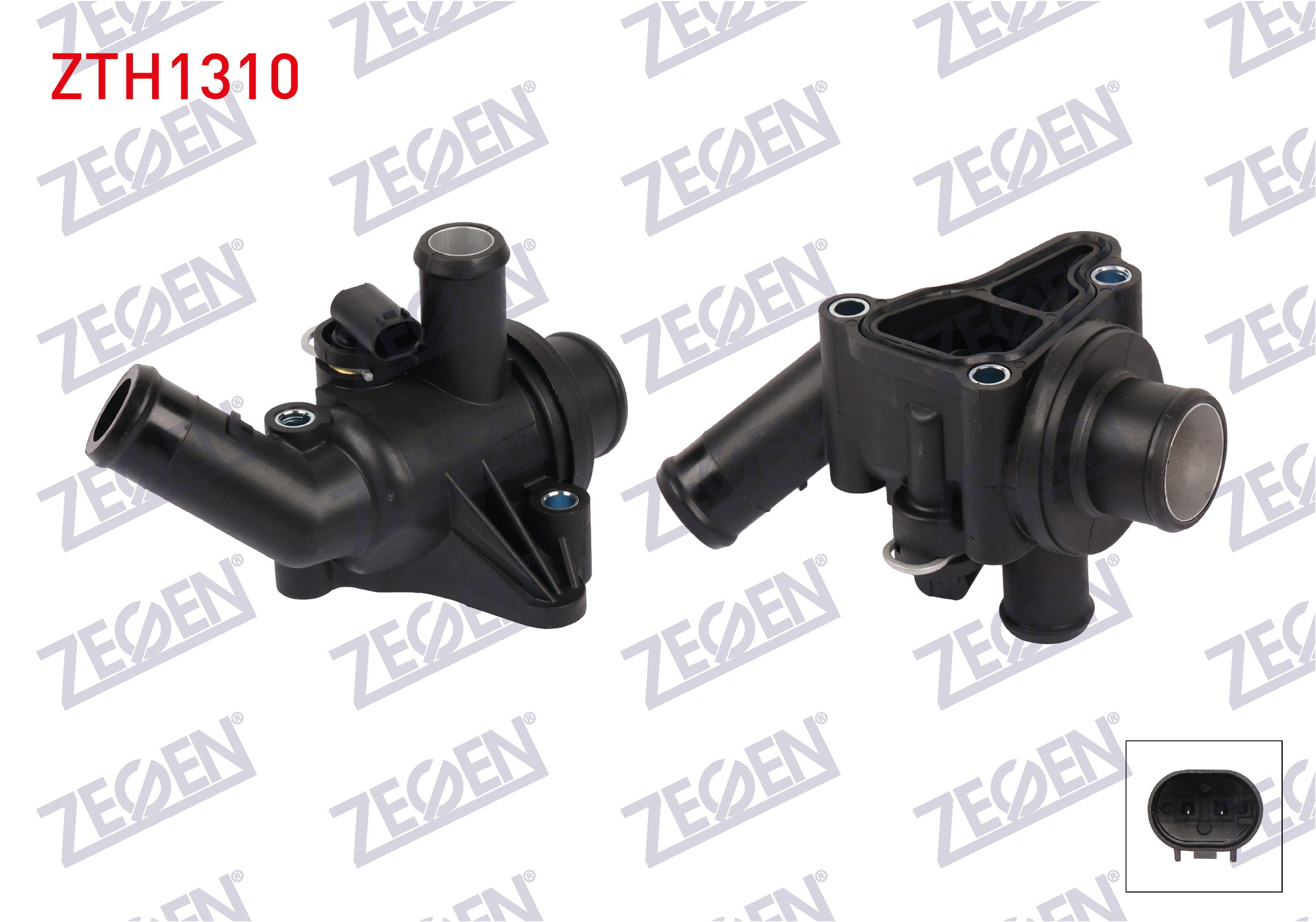 ZEGEN  | TERMOSTAT KOMPLE MUSURLU 87 C MERCEDES A SERISI (W168) A160, 170 CDI 1998-2004
