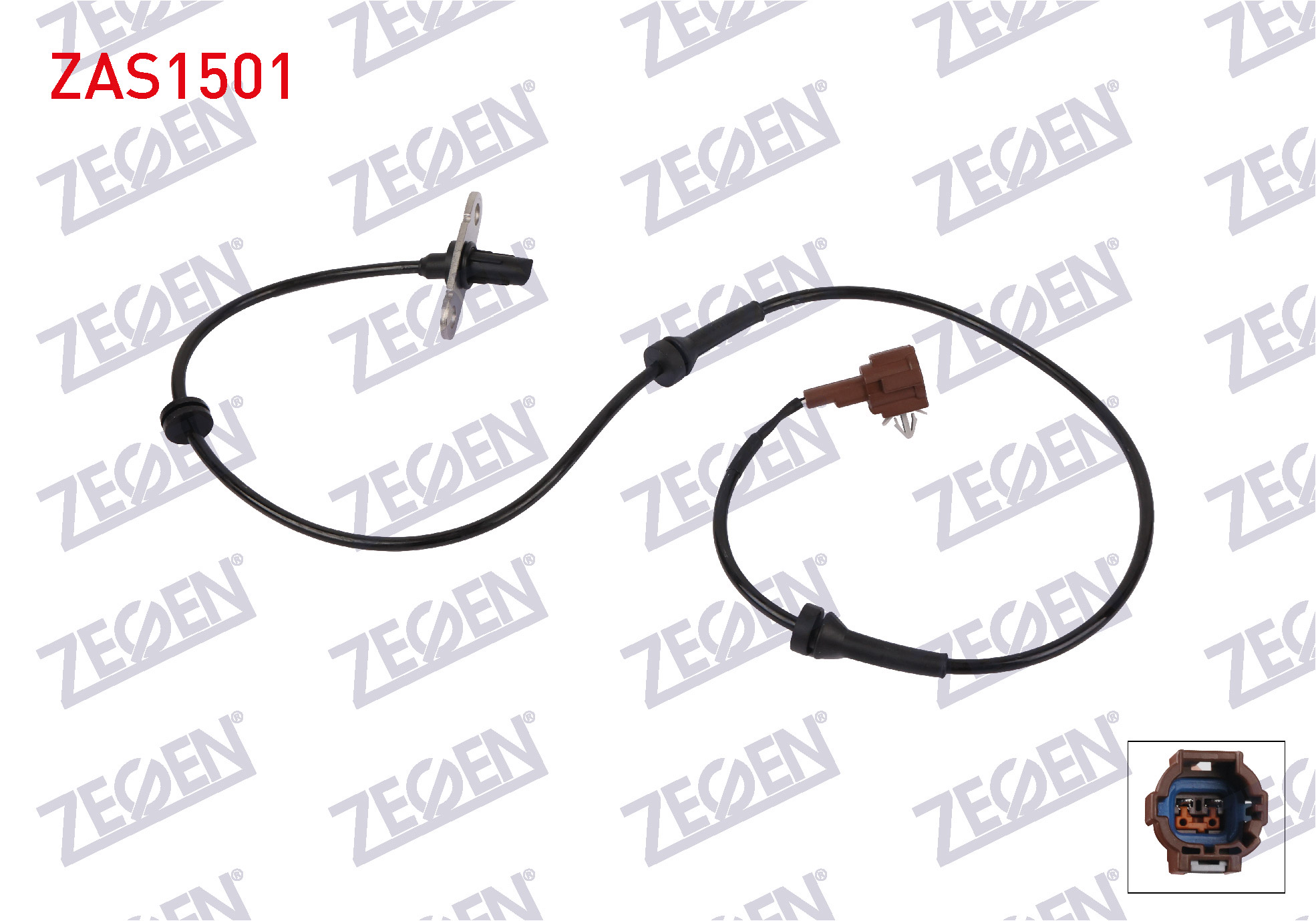 ZEGEN  | ABS SENSORU ARKA SOL NISSAN NAVARA NP300 05- / PATHFINDER III 05-
