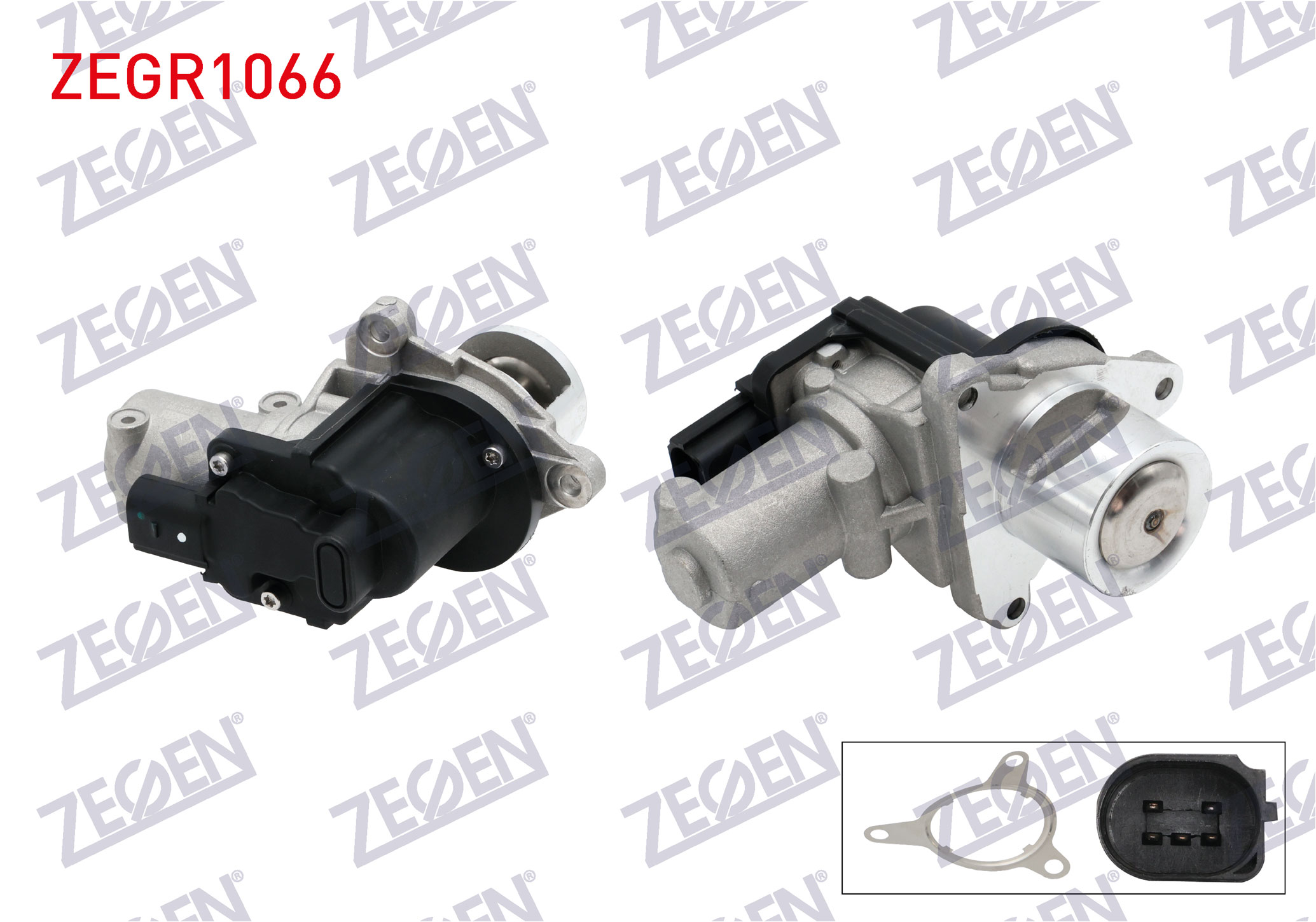 ZEGEN 7.09002.12.0 | EGR VALFI 5 PIN HYUNDAI IX35 (LM, EL, ELH) 2.0 CRDI (D4HA) 2010- / KIA SORENTO II (XM) 2.2 CRDI (D4HB) 2009-2015