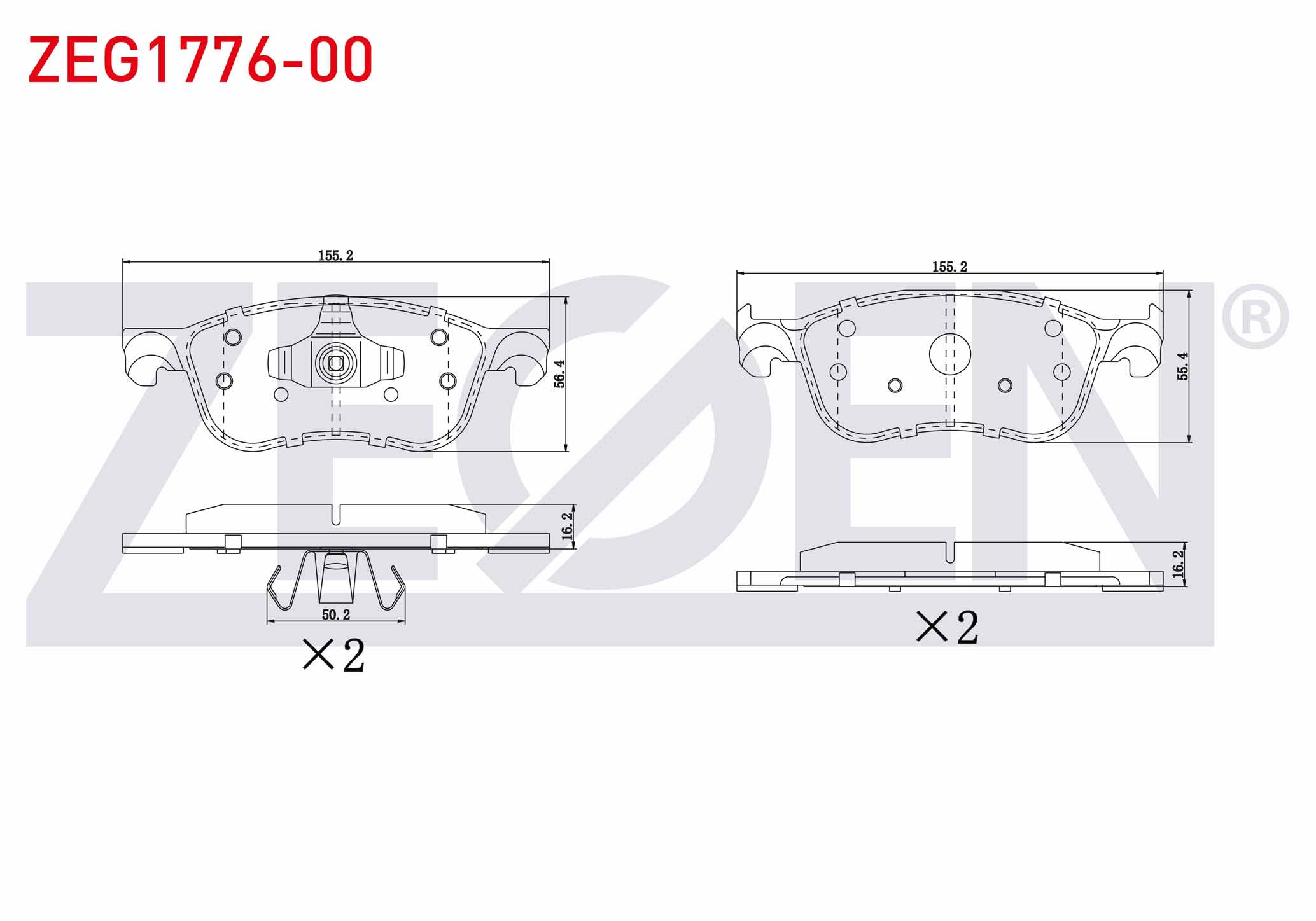 ZEGEN FDB4816