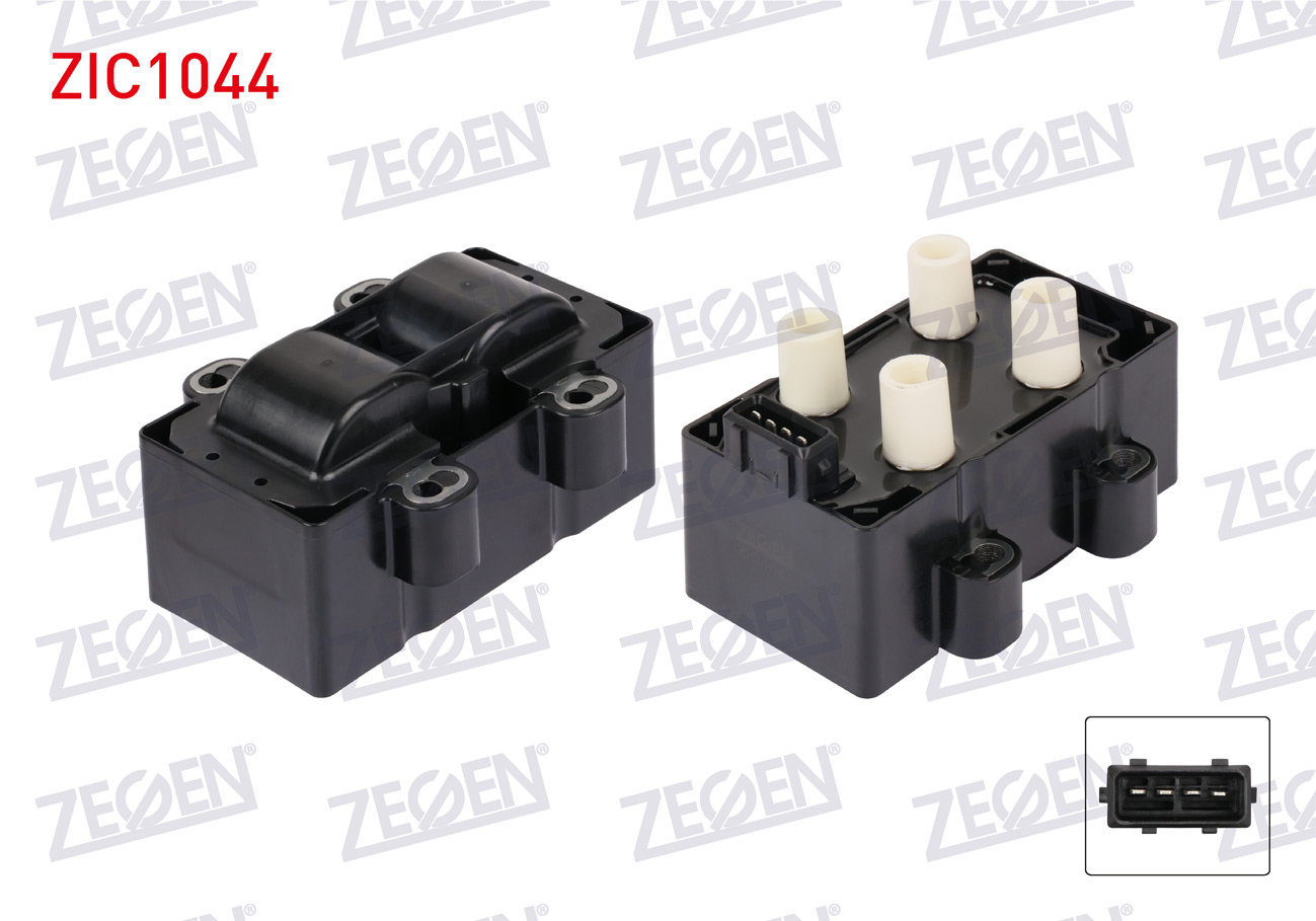 ZEGEN GN10257-12B1 | ATESLEME BOBINI RENAULT CLIO II (BB0/1/2,CB0/1/2) 1.2i (D7F) 1998-2005 / CLIO I (B/C57,5/357) 1.2 (D7F) 1990-1998 / TWINGO 1.2 (D7F) 1993-2007