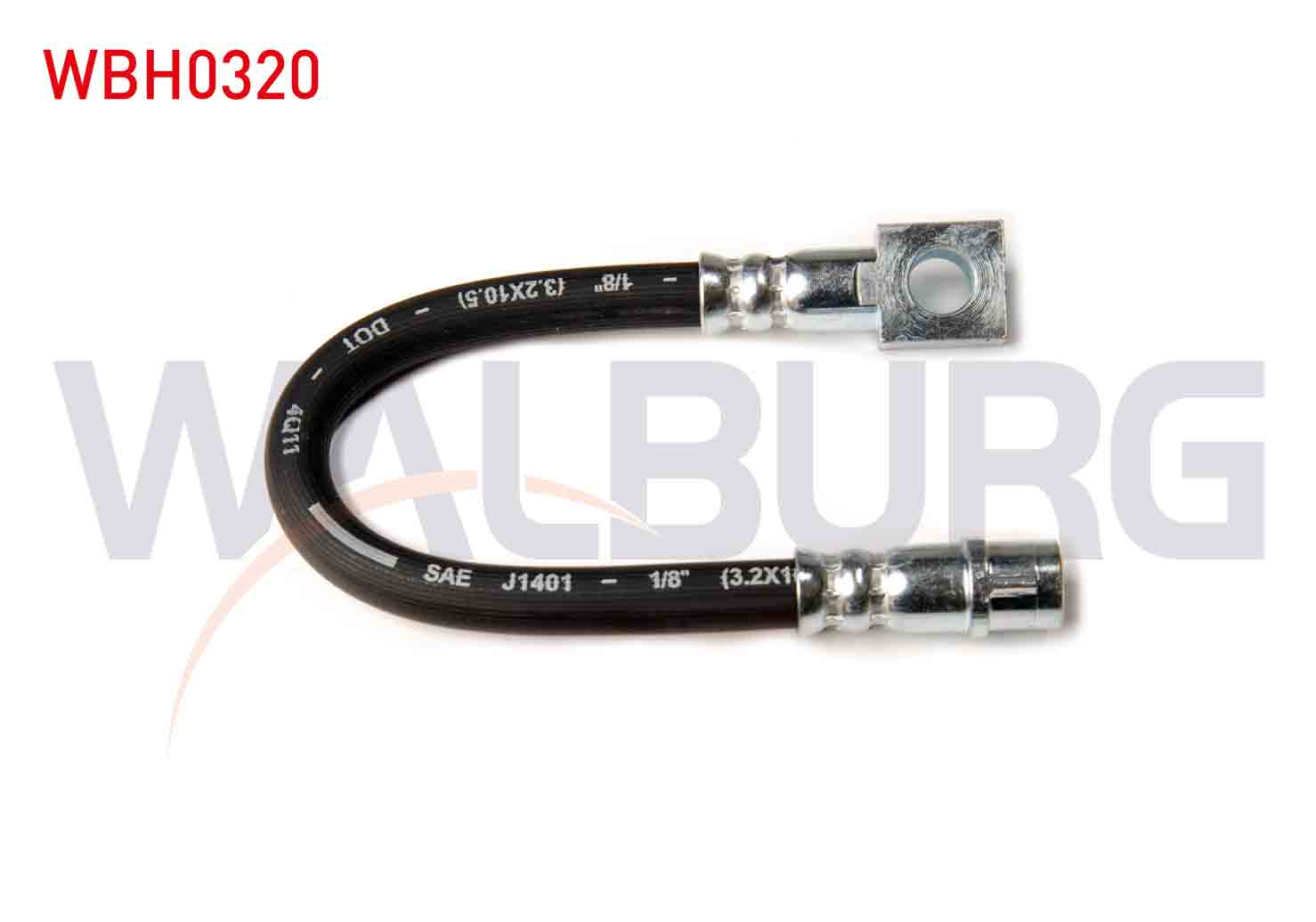 WALBURG 1 987 476 201 | FREN HORTUMU ARKA SOL-SAG 180mm DISKLI FREN ICIN OPEL ASTRA G (F69) 1998-2005 / OPEL ZAFIRA A 1999-2005