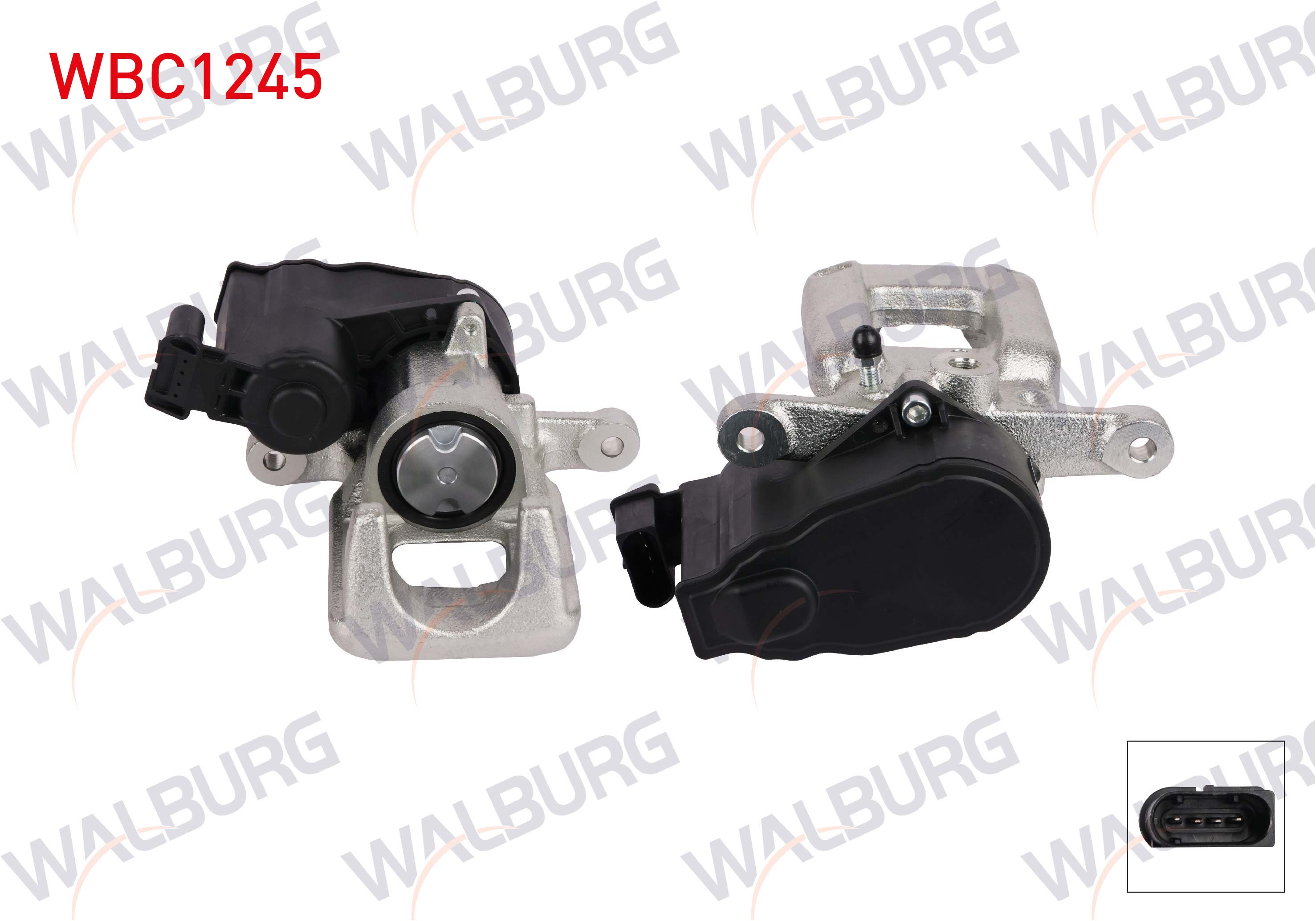 WALBURG 0 204 794 824 | FREN KALIPER (4 PIN SOKET) ELEKTRONIK SAG ARKA PISTON 38mm DISK 268mm BERLINGO-PARTNER 18-/C4 GRAND PICASSO II 13-/C4 PICASSO II 13-/GRANDLAND X 18-/ RIFTER 18-/ 508 II 18-/308 III