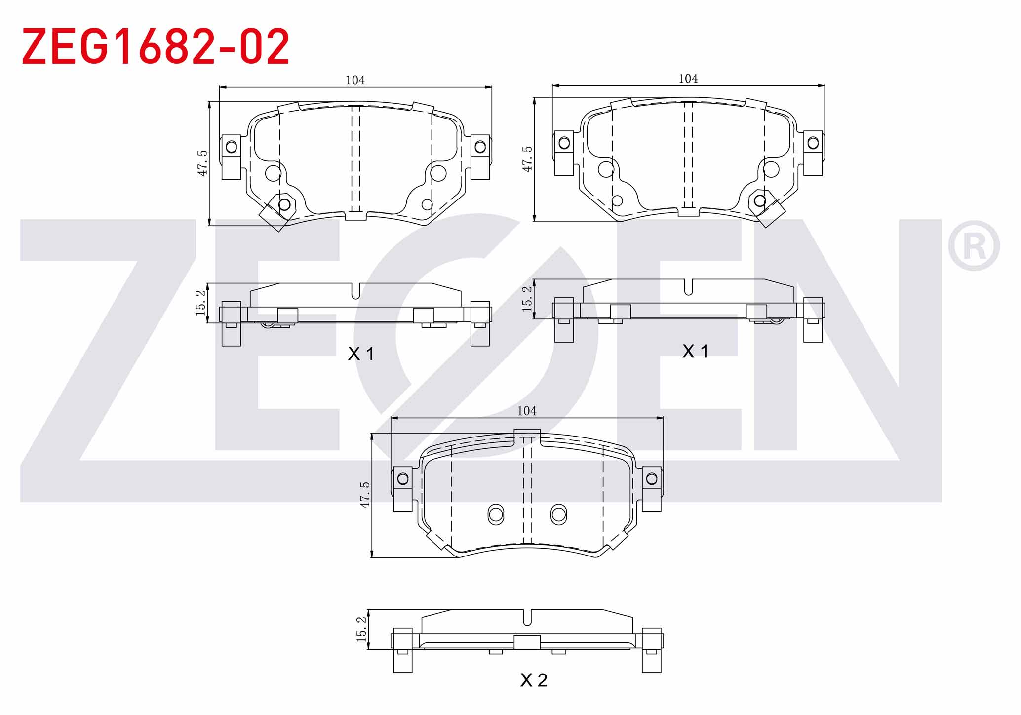 ZEGEN GDB3632