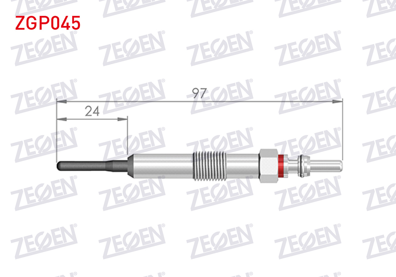 ZEGEN 0 250 403 012 | KIZDIRMA BUJI 4,4V NISSAN QASHQAI (J11) 1.5DCI 2014- / DUSTER 1.5DCI 2010- / LODGY 1.5DCI 2008- / RENAULT FLUENCE 1.5DCI 2012- / MEGANE III (BZ0) 1.5DCI 2008-2015 / SYMBOL III 1.5D