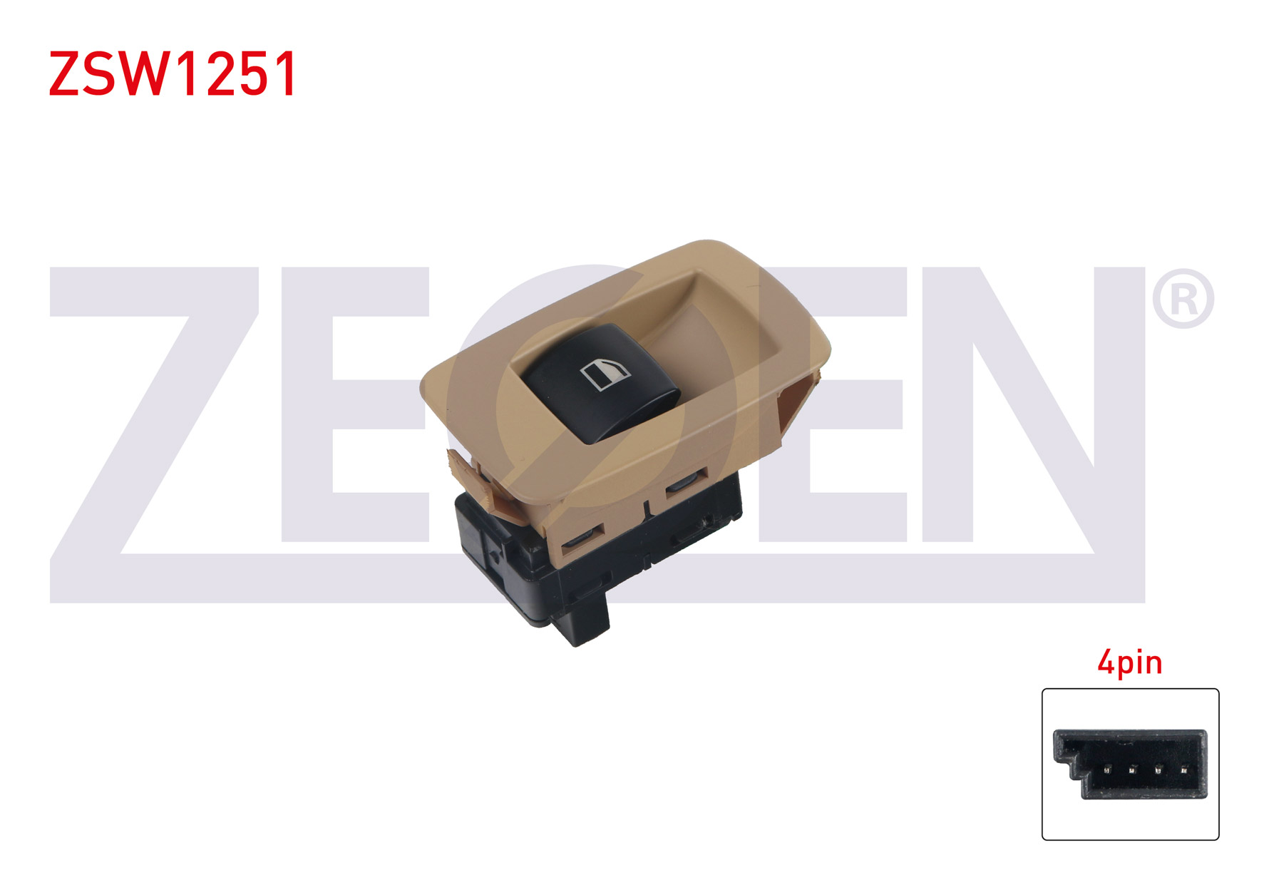 ZEGEN  | CAM ACMA ANAHTARI TEKLI 4 PIN BMW 5 SERISI (E60) - (E61) 2003-2010