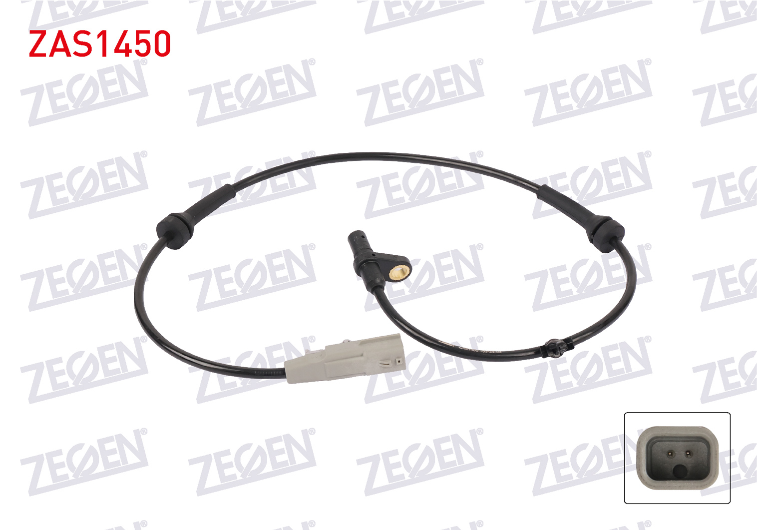 ZEGEN  | ABS SENSORU ARKA SOL NISSAN QASHQAI II 13- / RENAULT KADJAR 15-22