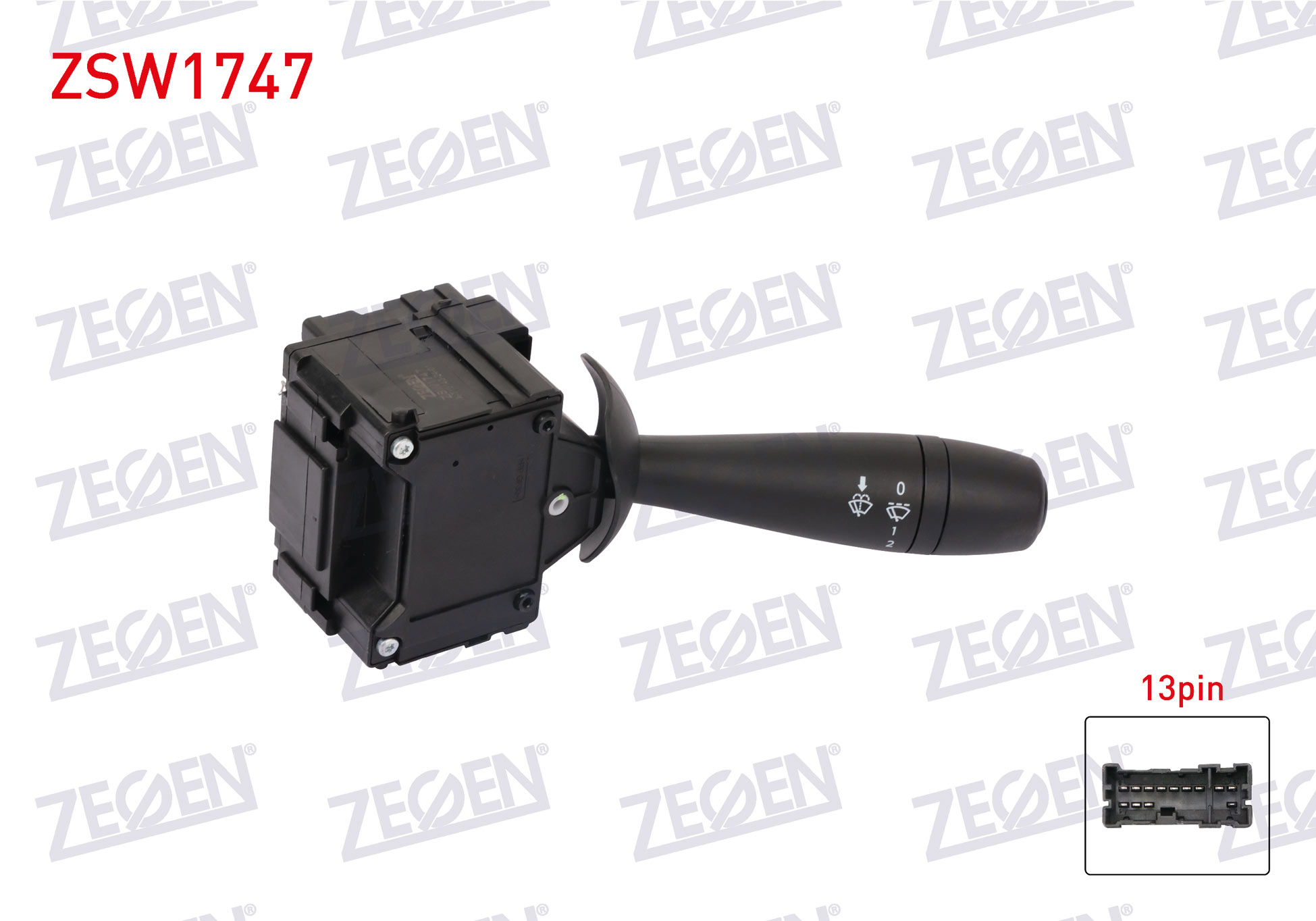 ZEGEN 251702 | SILECEK KUMANDA KOLU 13 PIN DACIA LOGAN II 2013- / SANDERO II 2012- / DOKKER 2014- / RENAULT KANGOO 2013-