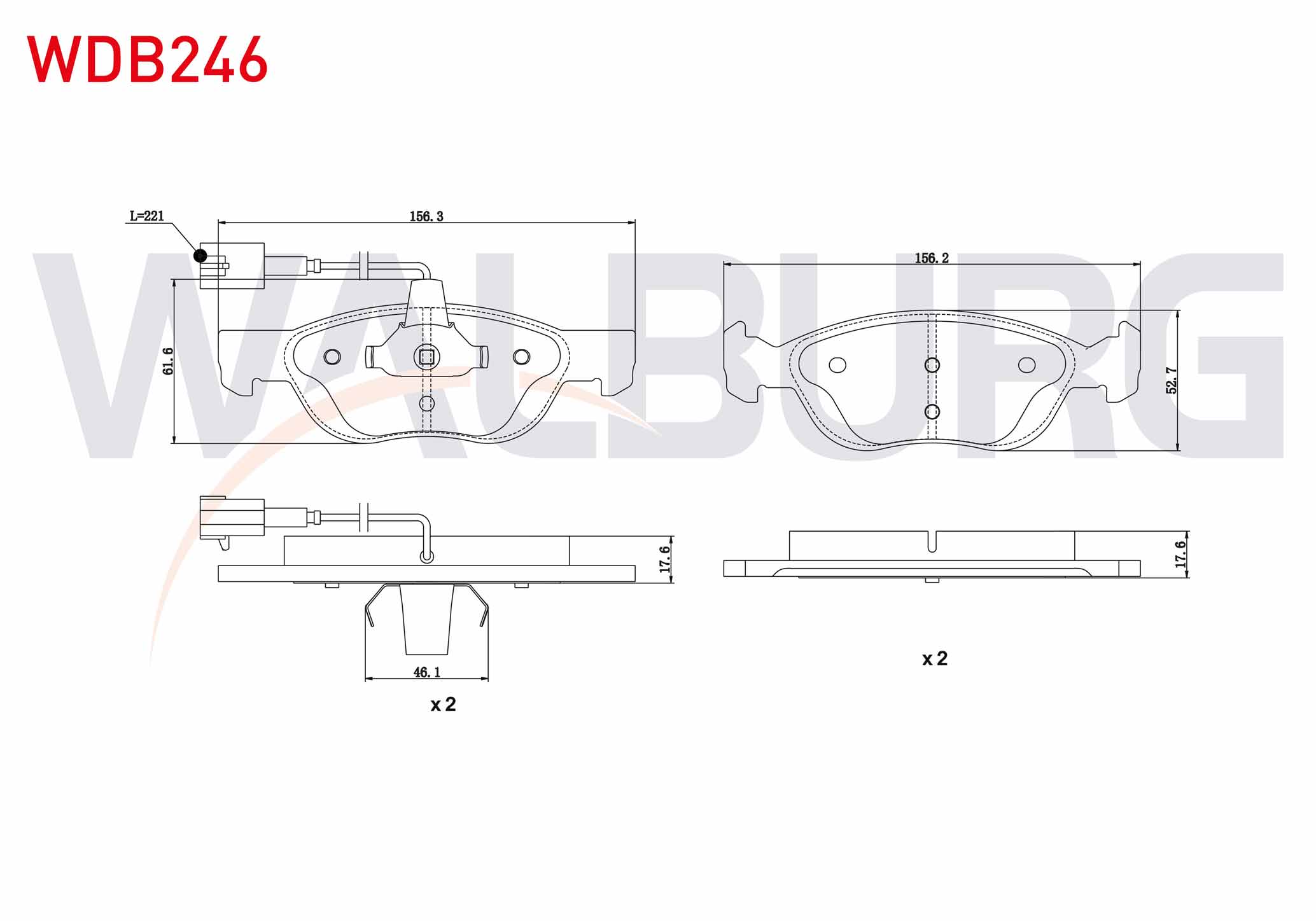 WALBURG FDB1137