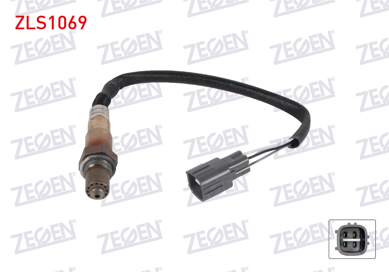 ZEGEN 0 258 986 624 | LAMBDA (OKSIJEN) SENSORU 370 mm TOYOTA COROLLA (_E10_) 1.3i - 1.6 (4E-FE-4A-FE) 1992-1997/ COROLLA (_E11_) 1.3i (4E-FE) 1997-2002
