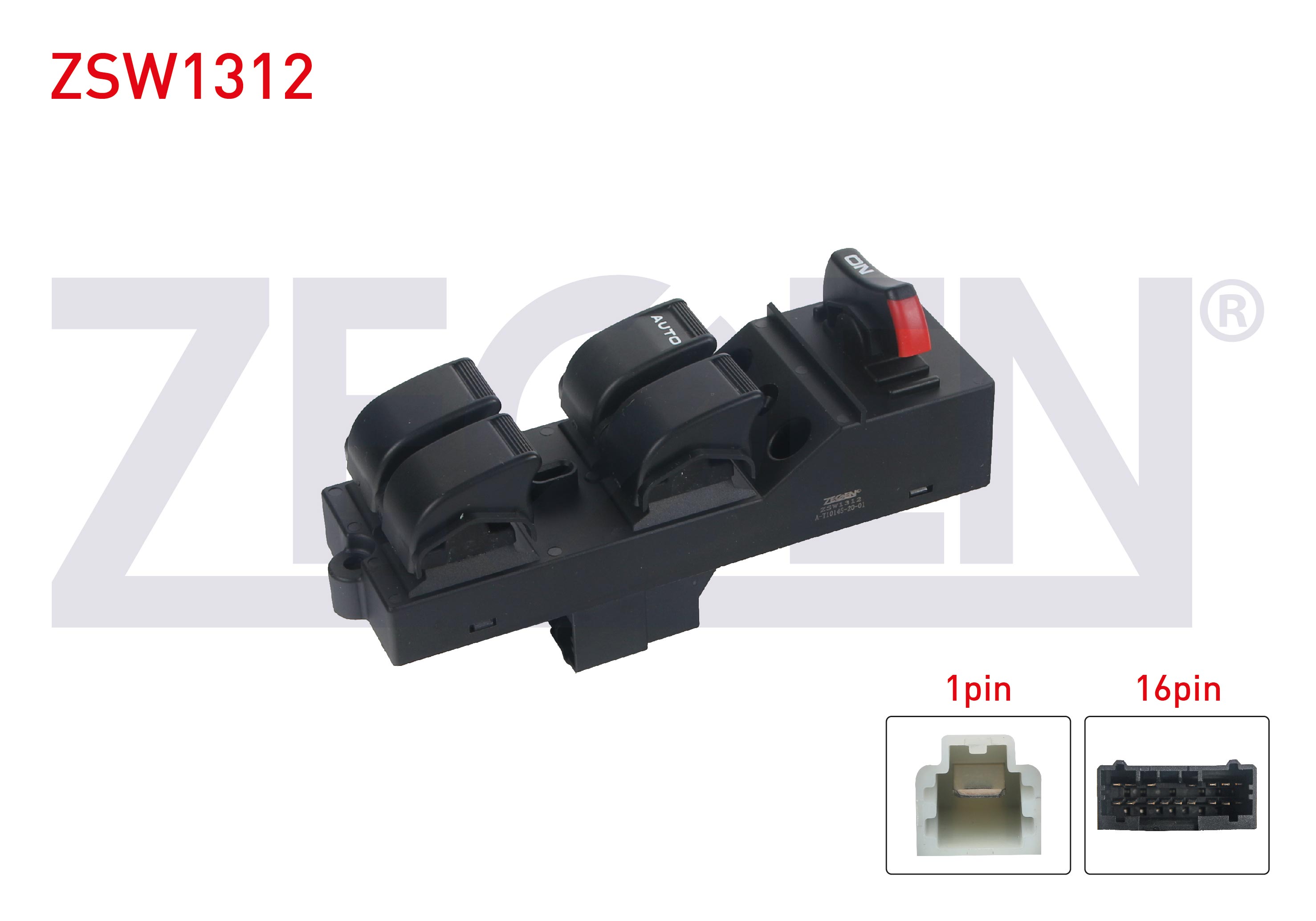 ZEGEN  | CAM ACMA ANAHTAR GRUP 17 PIN HONDA CIVIC VI 1995-2001