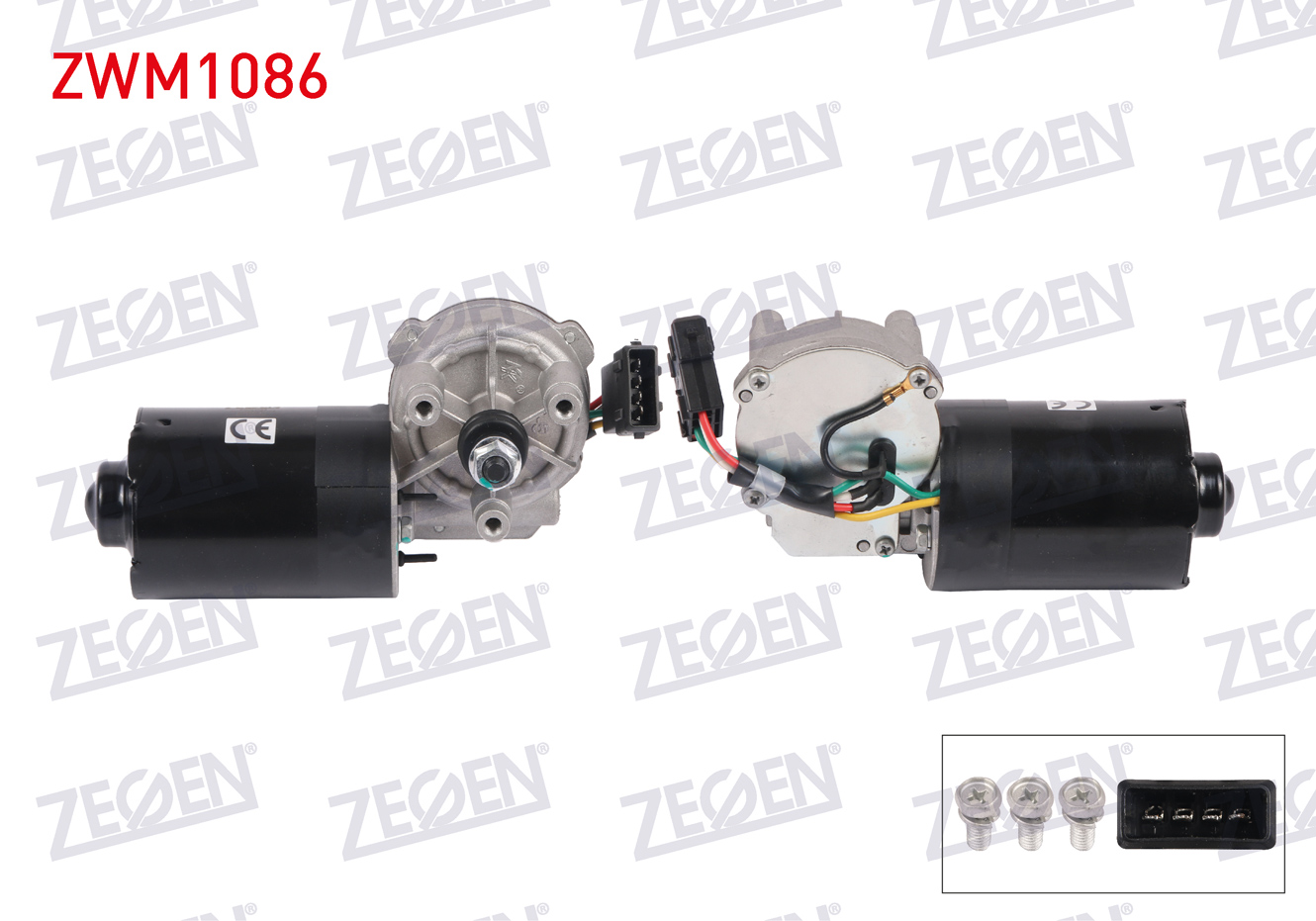 ZEGEN  | SILECEK MOTORU ON 12V PEUGEOT 206 1998-2012