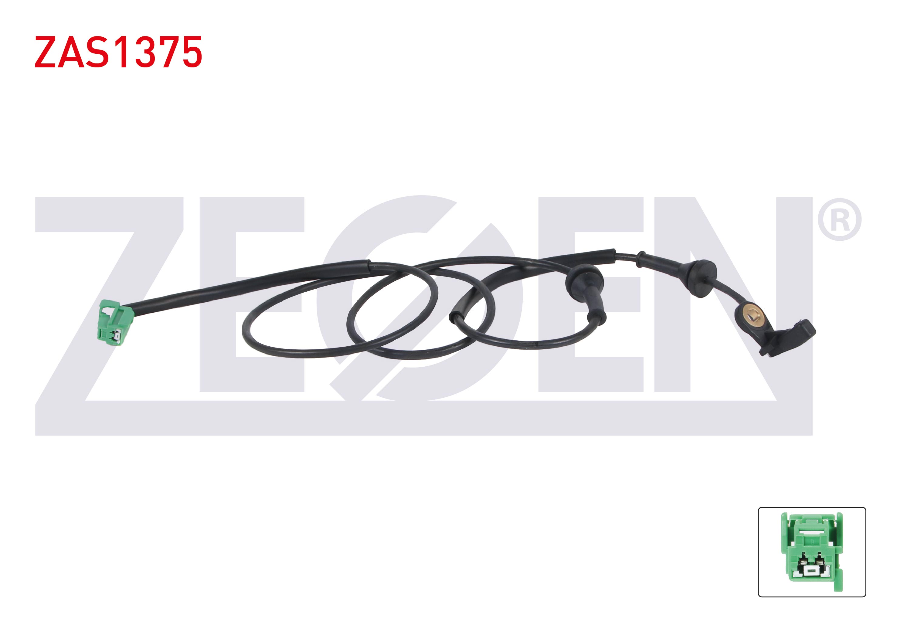 ZEGEN  | ABS SENSORU ARKA SAG VOLVO S60 00-10 / S80 98-06 / V70 98-07 / XC70 00-07
