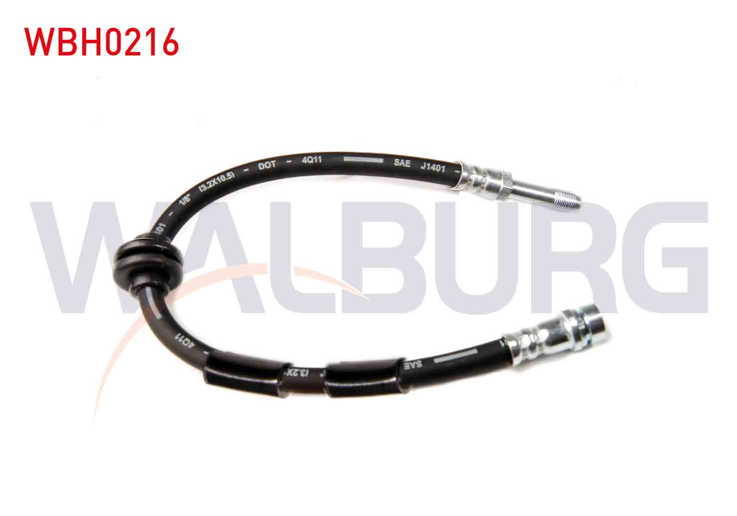 WALBURG 1 987 476 181 | FREN HORTUMU ON SOL-SAG 370mm FORD C-MAX I 2007-2011 / FORD FOCUS II (DA) 2004-2011