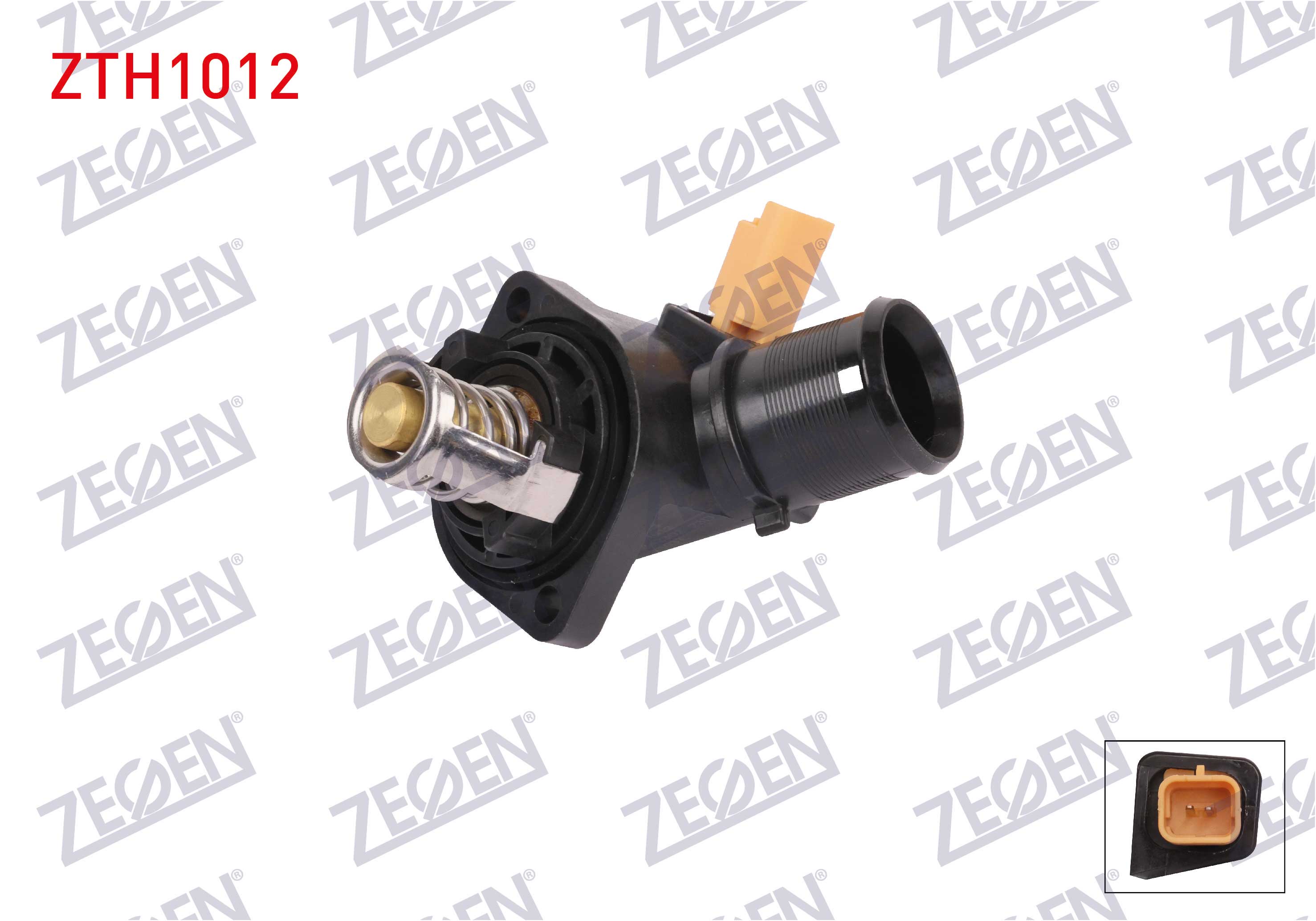 ZEGEN 170586 | TERMOSTAT KOMPLE MUSURLU 103 C CITROEN C2 1.4 2003-/ C2 1.6 VTS 2005- / C3 1.4 2003-
