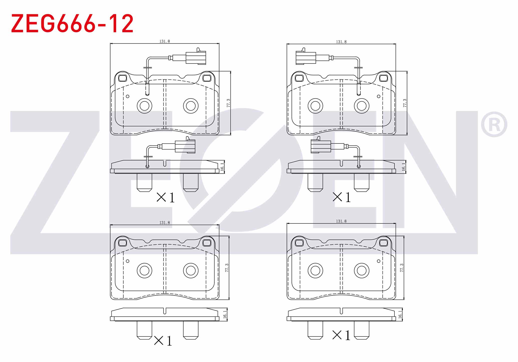 ZEGEN FDB4307