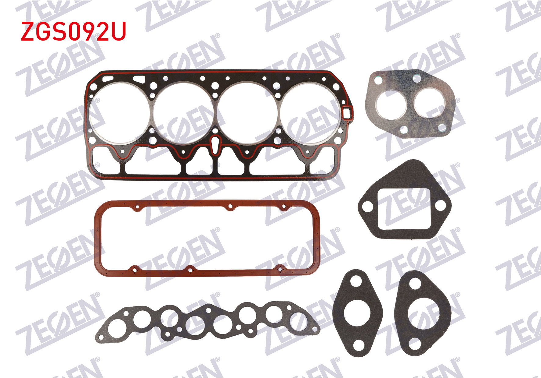 ZEGEN  | MOTOR UST TAKIM CONTA KECESIZ (SACLI VITON UST KAPAK CONTASI) M.131 - DKS 1600