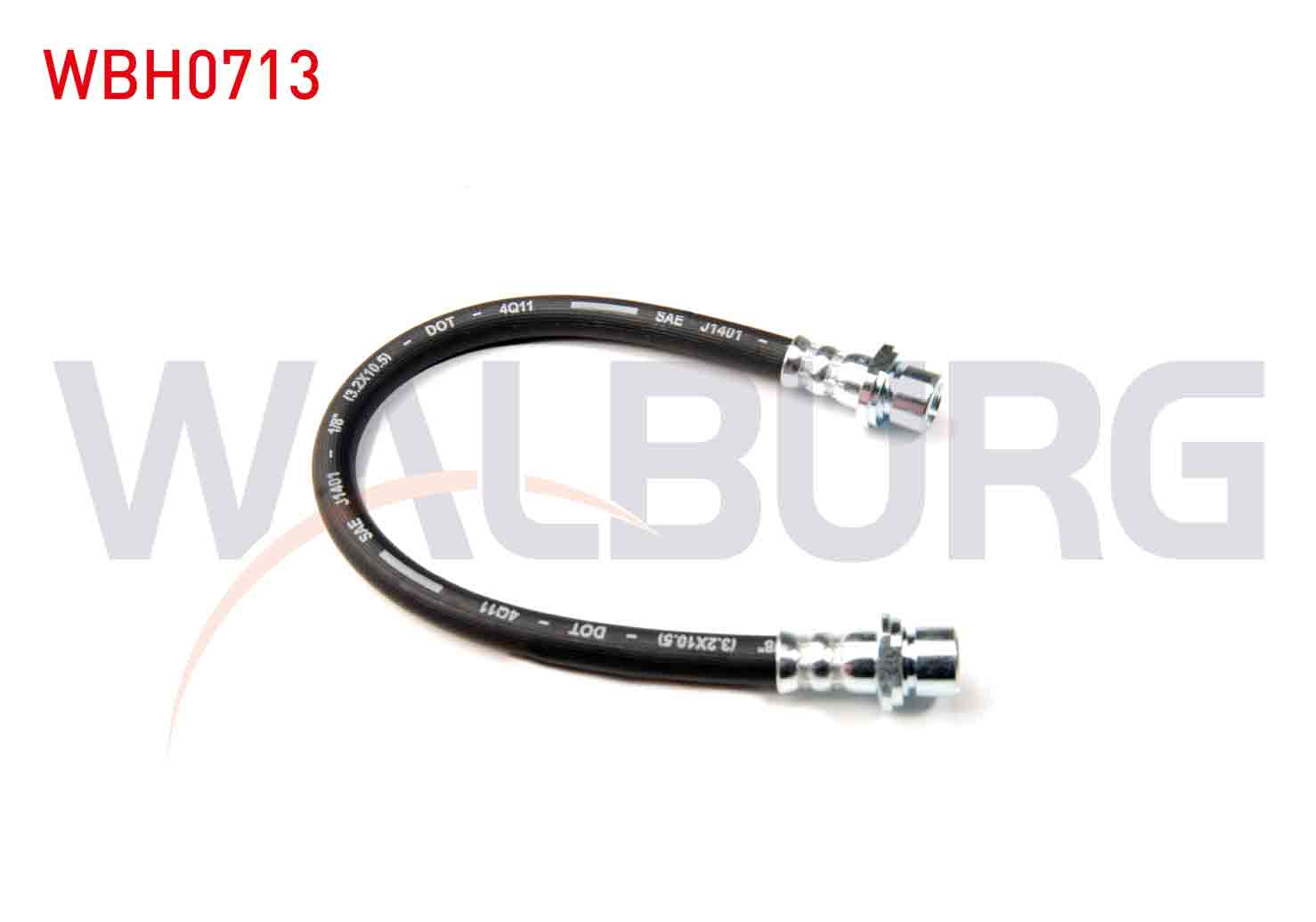 WALBURG 1 987 481 195 | FREN HORTUMU ARKA SOL-SAG 270mm NISSAN MICRA IV (K13) 2010-