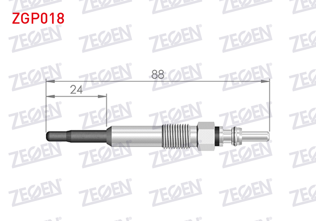 ZEGEN 0 250 212 009 | KIZDIRMA BUJI 11V DACIA DUSTER 1.5DCI 2009-2012 / SANDERO 1.5DCI 2008-2013 / RENAULT CLIO III (BR0/1,CR0/1) 1.5DCI 2005-2012 / MEGANE II (BM0/1,CM0/1) 1.5DCI 2002-2008 / KANGOO (KW