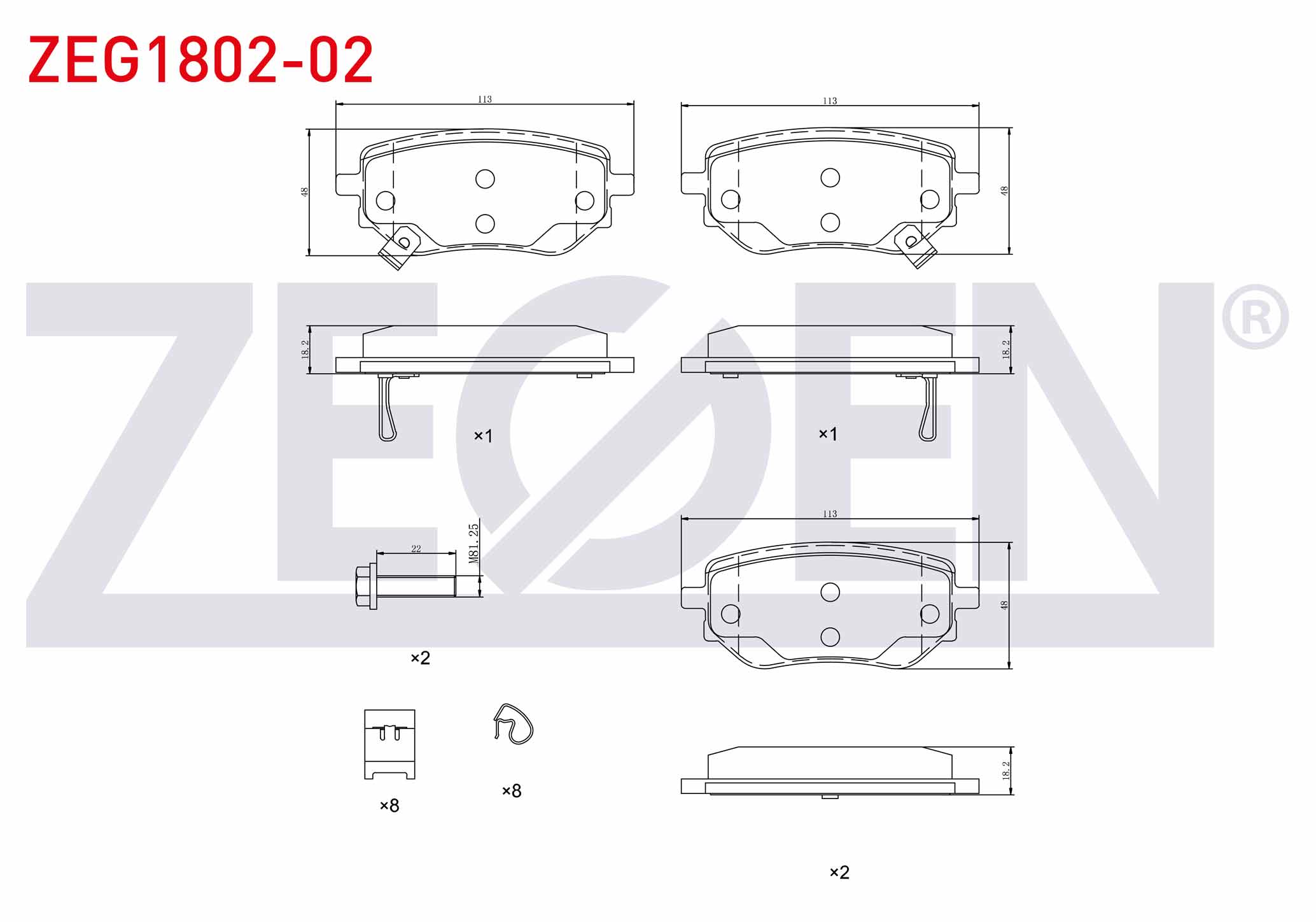 ZEGEN LP3402