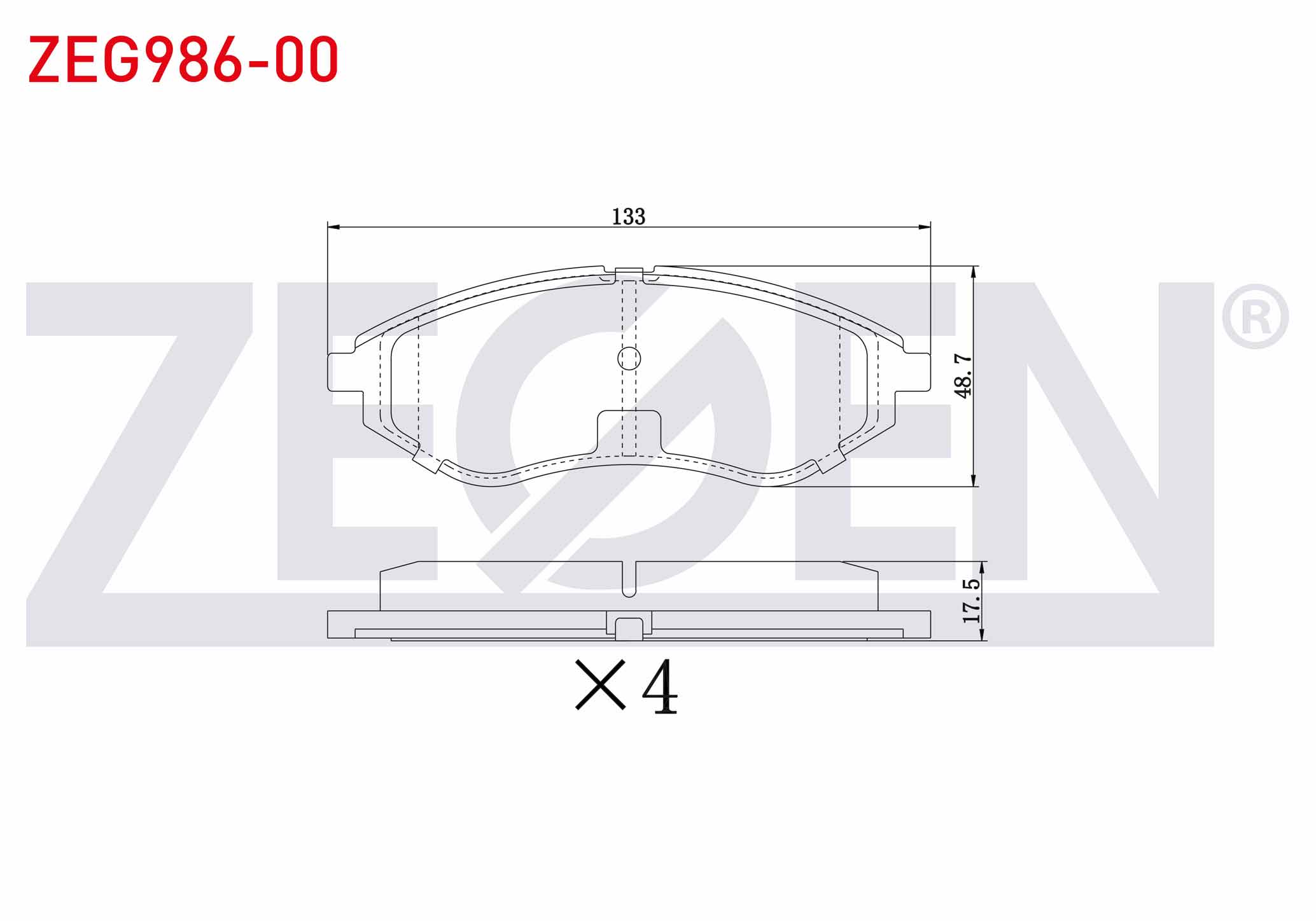 ZEGEN 0 986 424 818