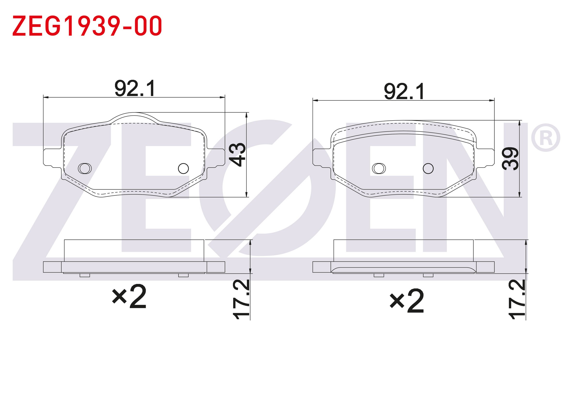 ZEGEN LP3640