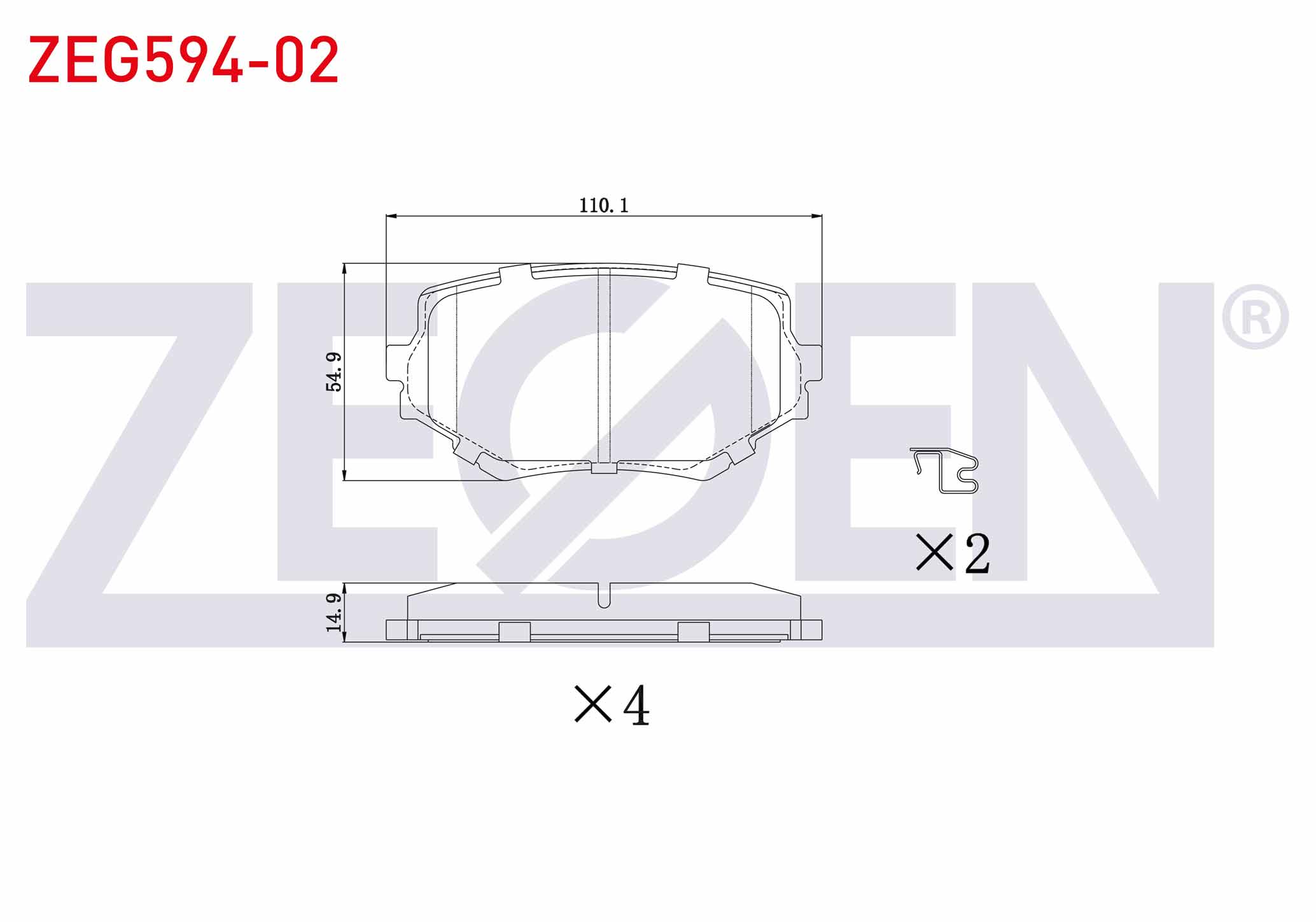 ZEGEN 0 986 424 669