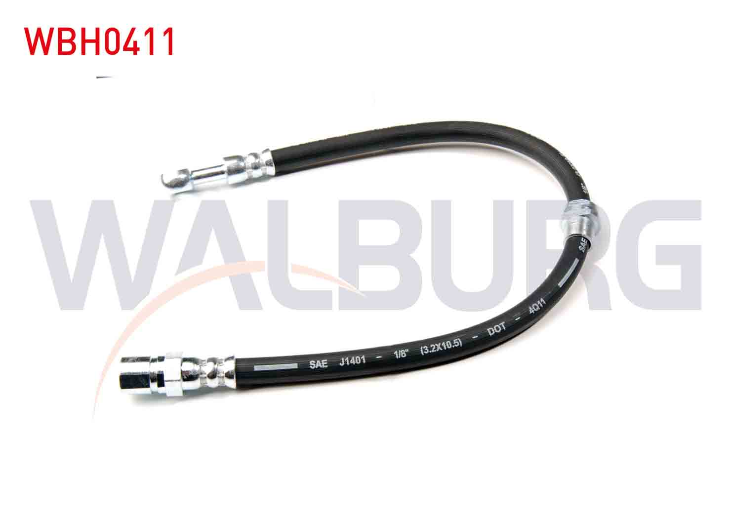 WALBURG 1 987 481 383 | FREN HORTUMU ON SOL 390mm CHEVROLET LACETTI (J200) 2006-2012 / DAEWOO NUBIRA (KLAJ) 1997-2003