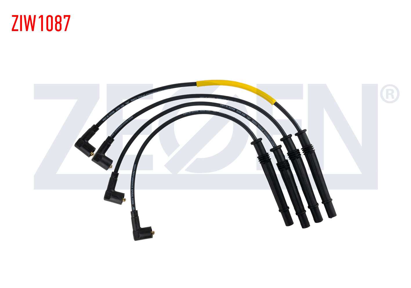 ZEGEN 49075 | BUJI KABLOSU TAKIM RENAULT CLIO III (BR0/1,CR0/1) 1.2i 16v (D4F744) 2005-2012 / TWINGO 1.2 16V (D4F708) 1993-2007 / CLIO IV 1.2 16v (D4F740) 2012-