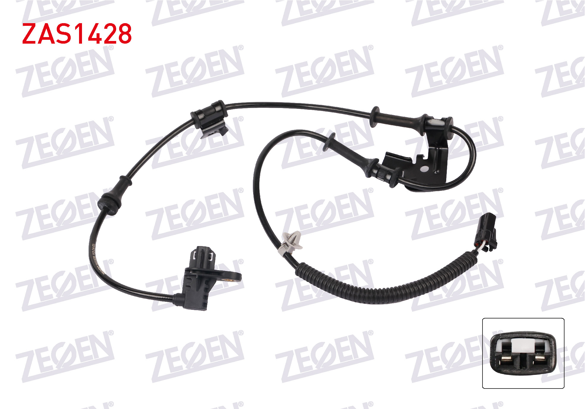 ZEGEN  | ABS SENSORU ON SAG HYUNDAI ACCENT 10-17 / KIA RIO 10-17