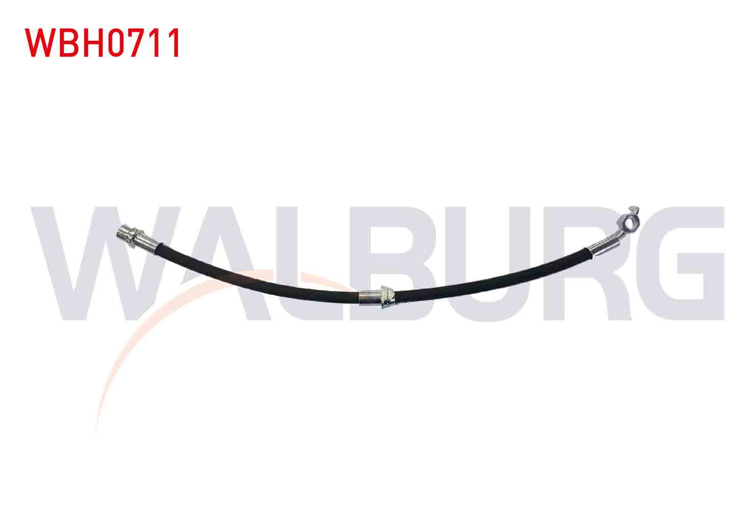 WALBURG 1 987 481 649 | FREN HORTUMU ON SOL 525mm NISSAN MICRA IV (K13) 2010-