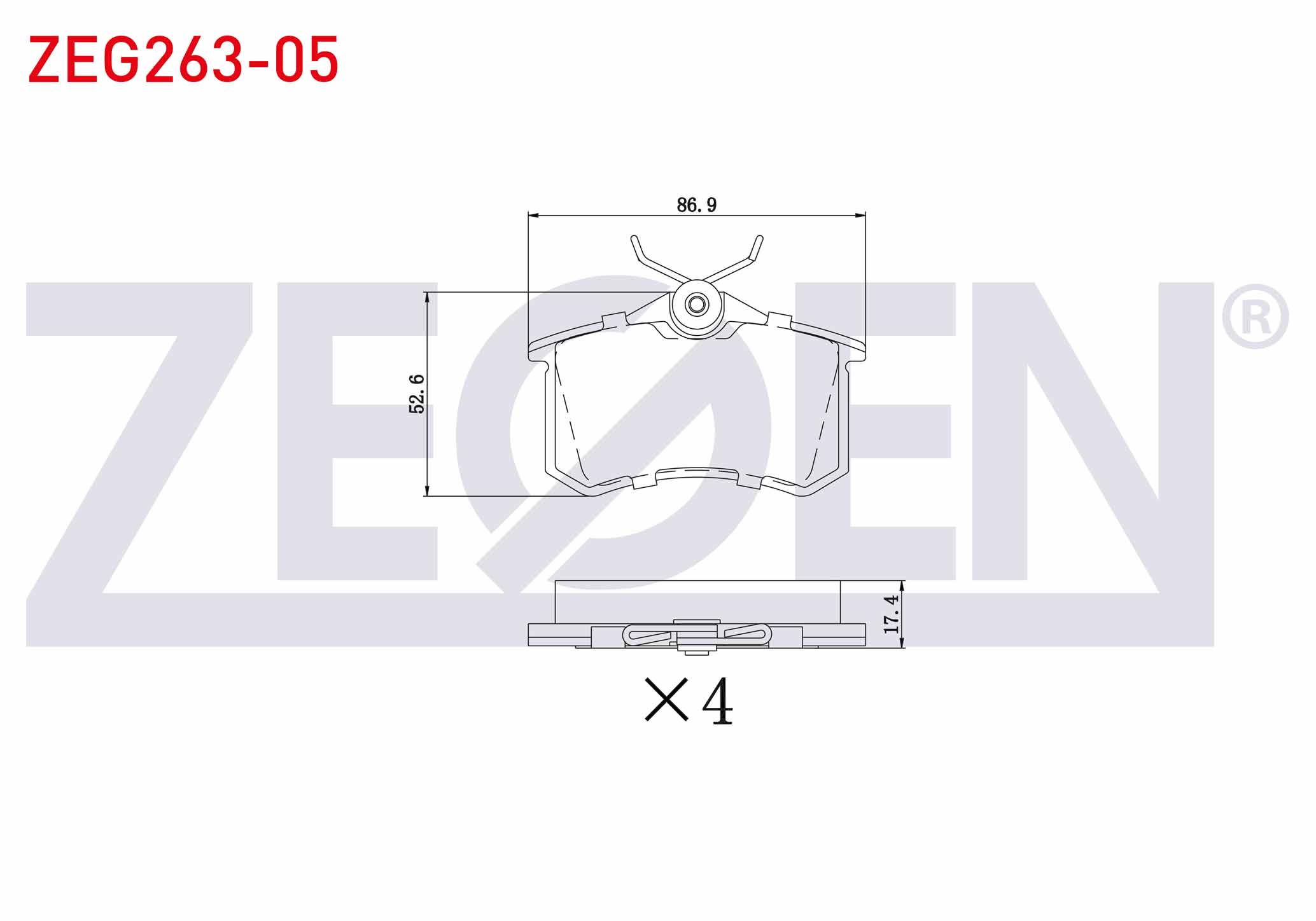 ZEGEN 0 986 461 769