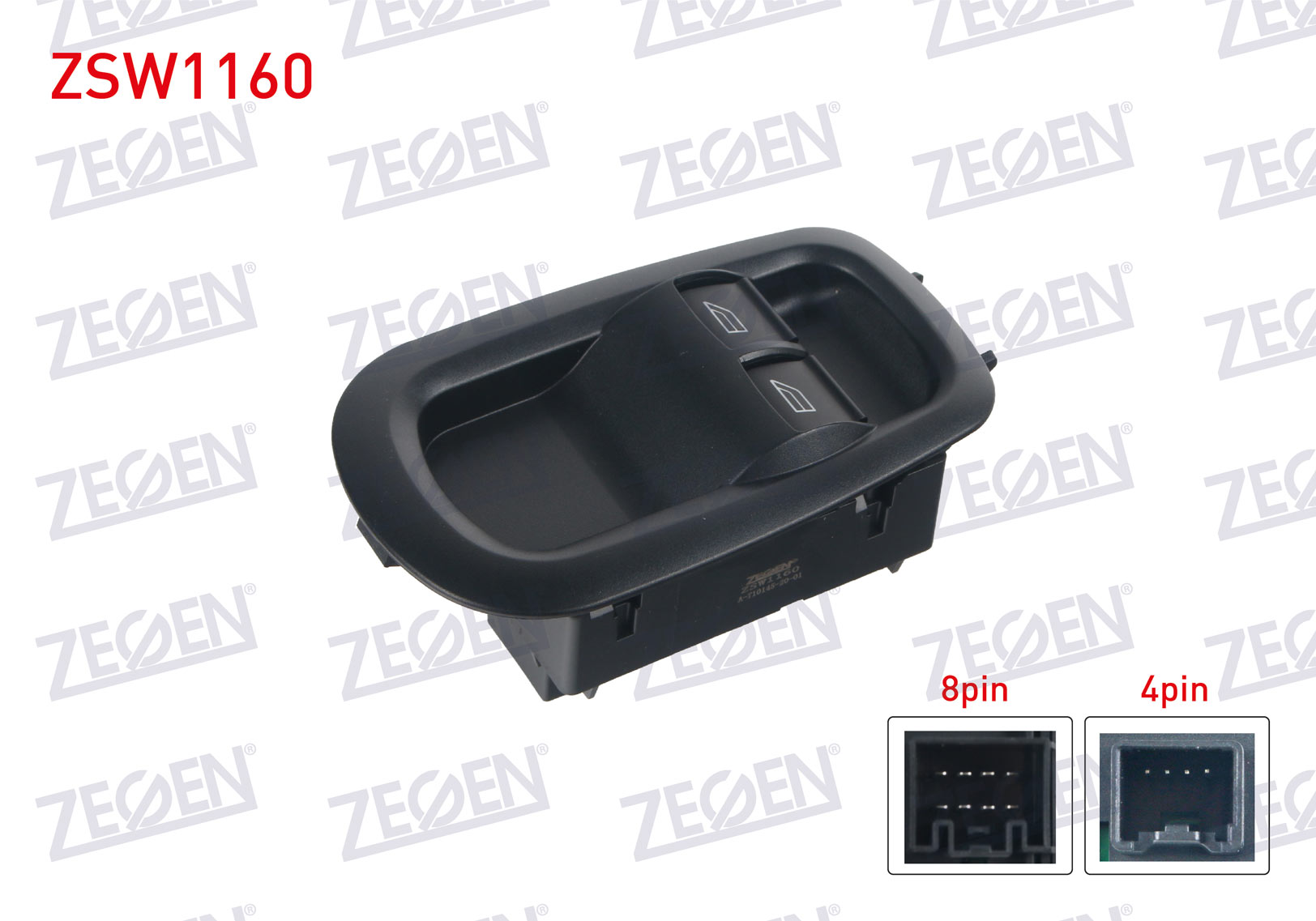 ZEGEN  | CAM ACMA ANAHTARI CIFTLI 12 PIN CERCEVELI FORD TRANSIT (V362) - (V363) 2012-