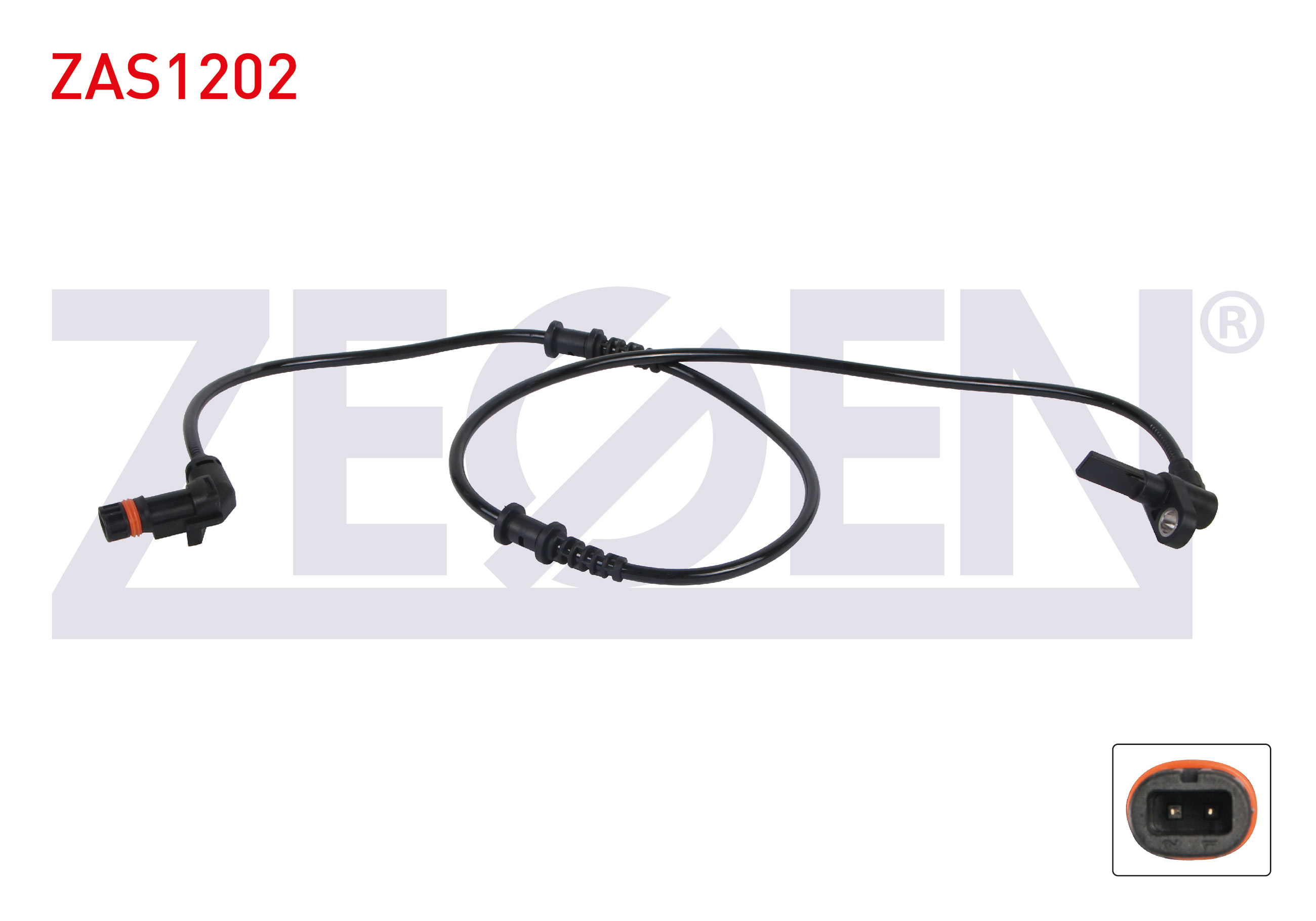 ZEGEN  | ABS SENSORU ON SOL-SAG MERCEDES VITO (W639) 03-14 / VIANO (W639) 03-14