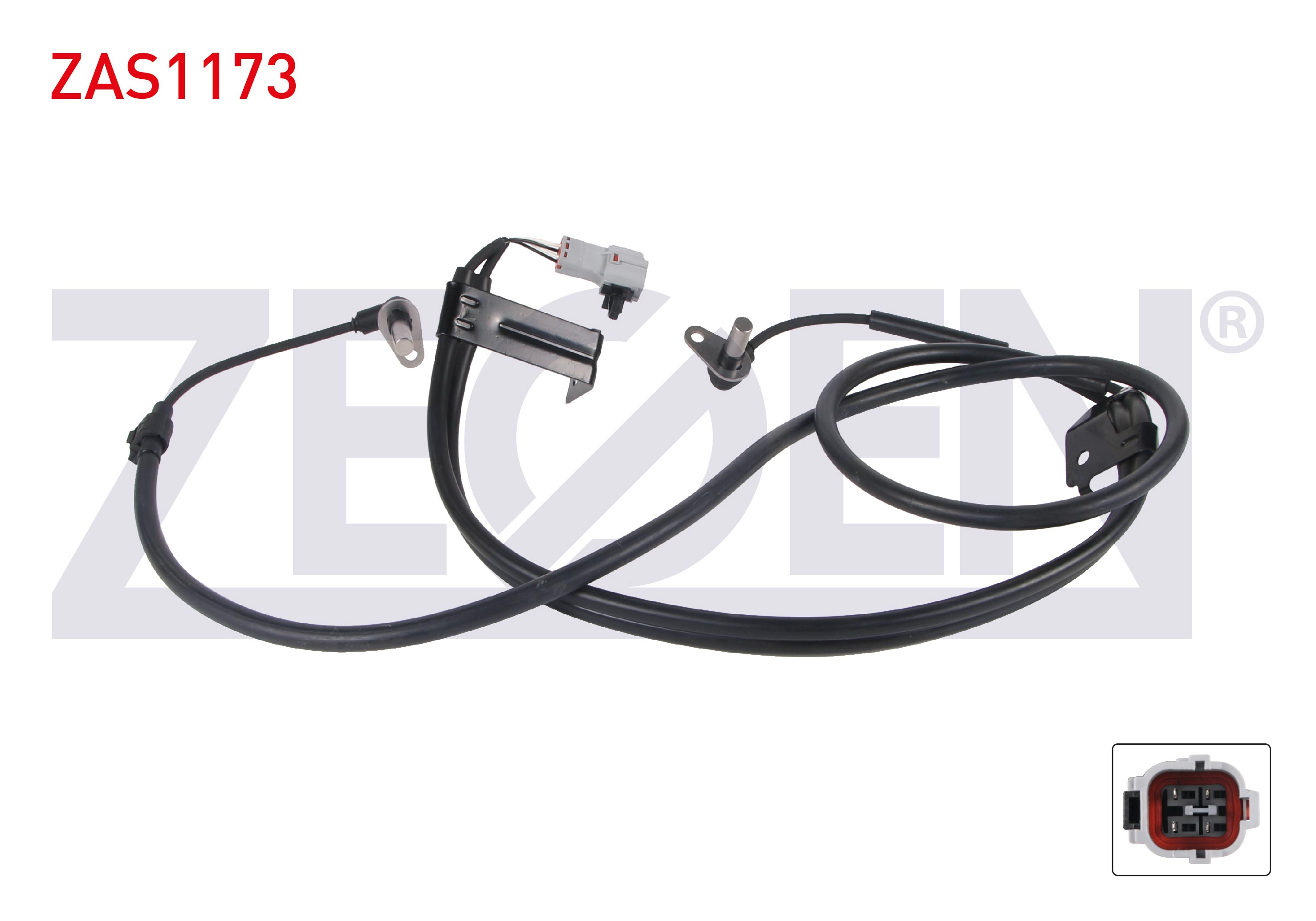 ZEGEN  | ABS SENSORU ARKA SOL-SAG ISUZU D-MAX (8DH) 2007-2011