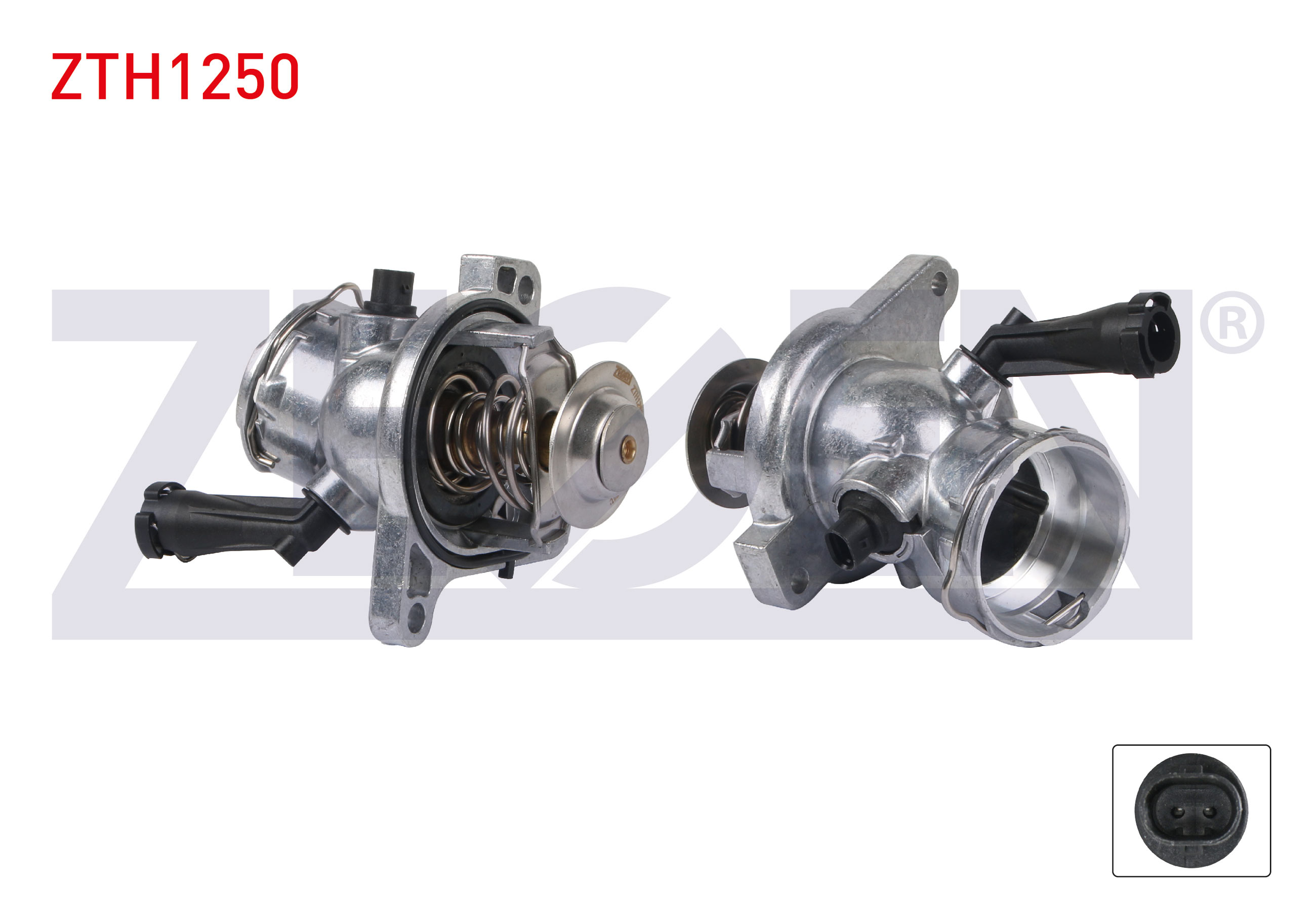 ZEGEN  | TERMOSTAT KOMPLE MUSURLU 100 DERECE MERCEDES C SERISI (W205) C 63 AMG 2015-/ M SERISI (W166) ML 63 AMG 2011-/ S SERISI (W221) S 63 AMG 2005-2013