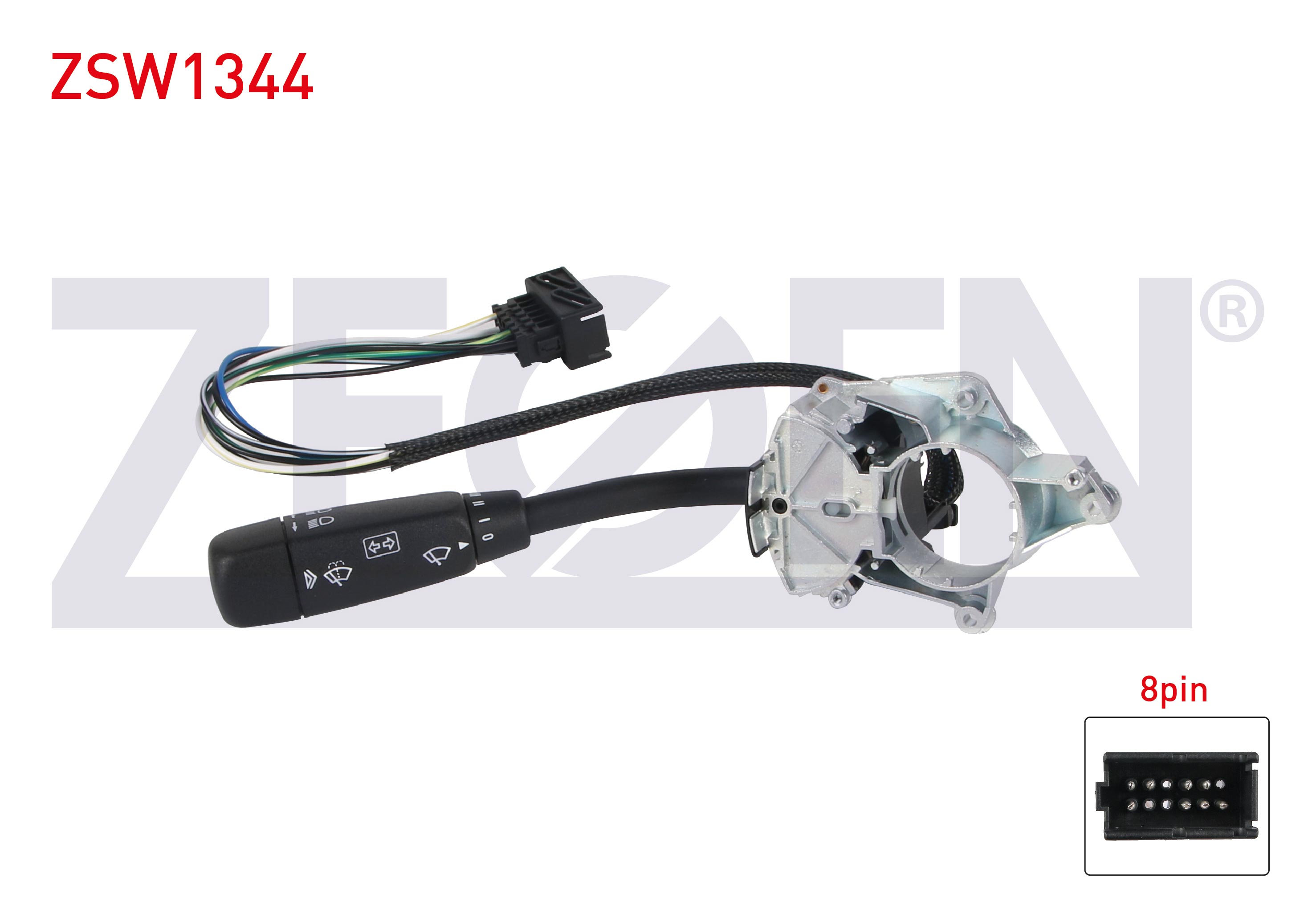 ZEGEN  | FAR SINYAL SILECEK KUMANDA KOLU 8 PIN MERCEDES E SERISI (W210) 1995-2002