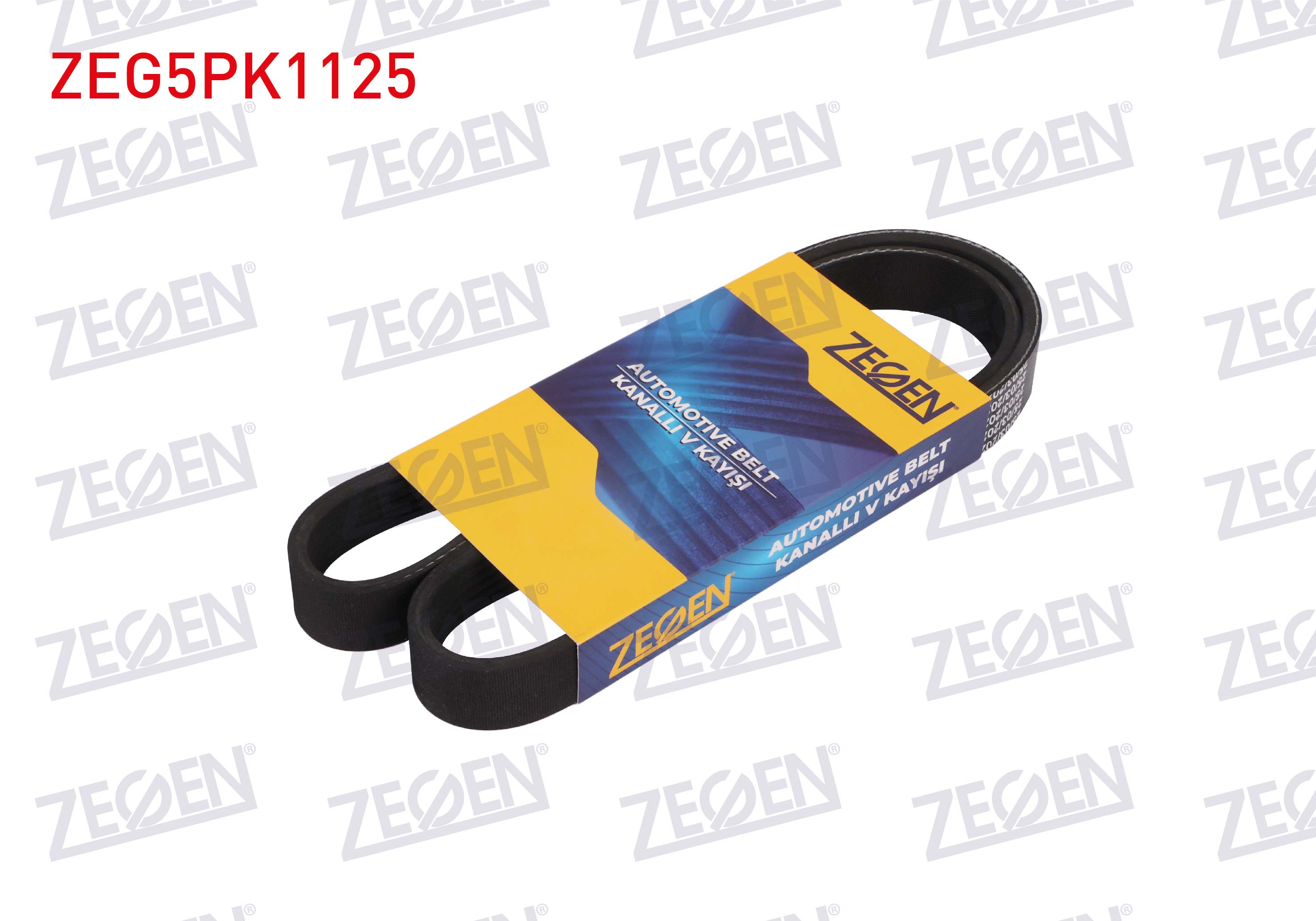 ZEGEN  | KANALLI V KAYISI 5PK1125 P106 II 1.4/1.6-SAXO 1.6