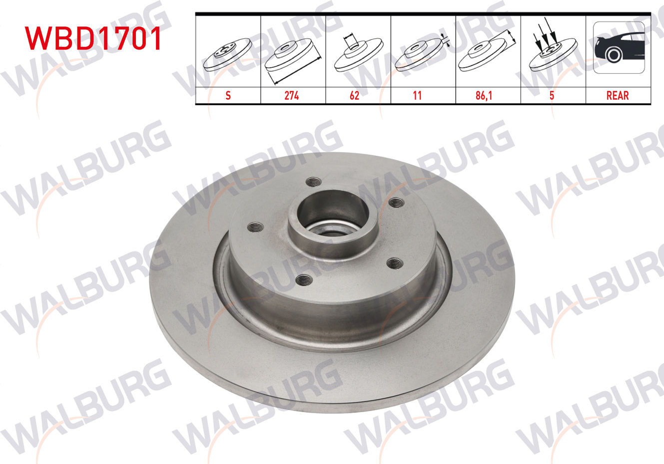 WALBURG DF6203BS