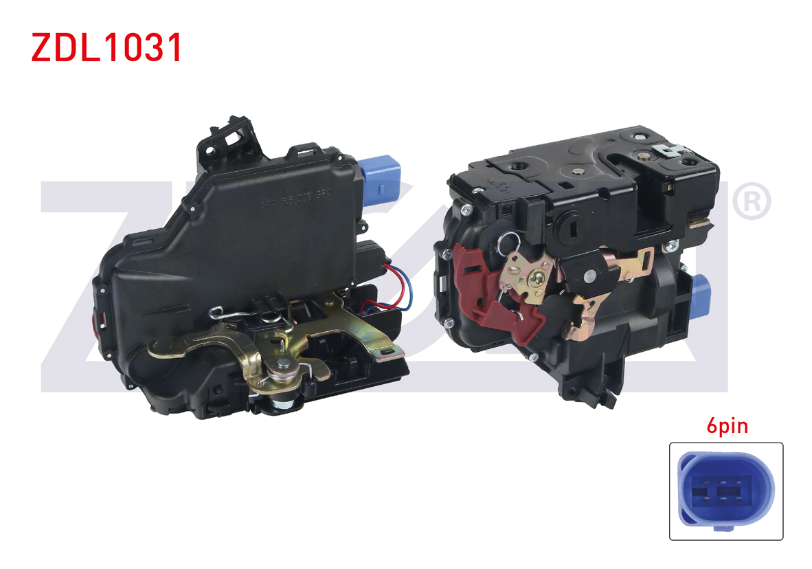 ZEGEN  | KAPI KILIDI SAG ARKA 6 PIN VOLKSWAGEN POLO 2001-2012/ SKODA FABIA 1999-2007/ SEAT CORDOBA - IBIZA IV 2002-2009