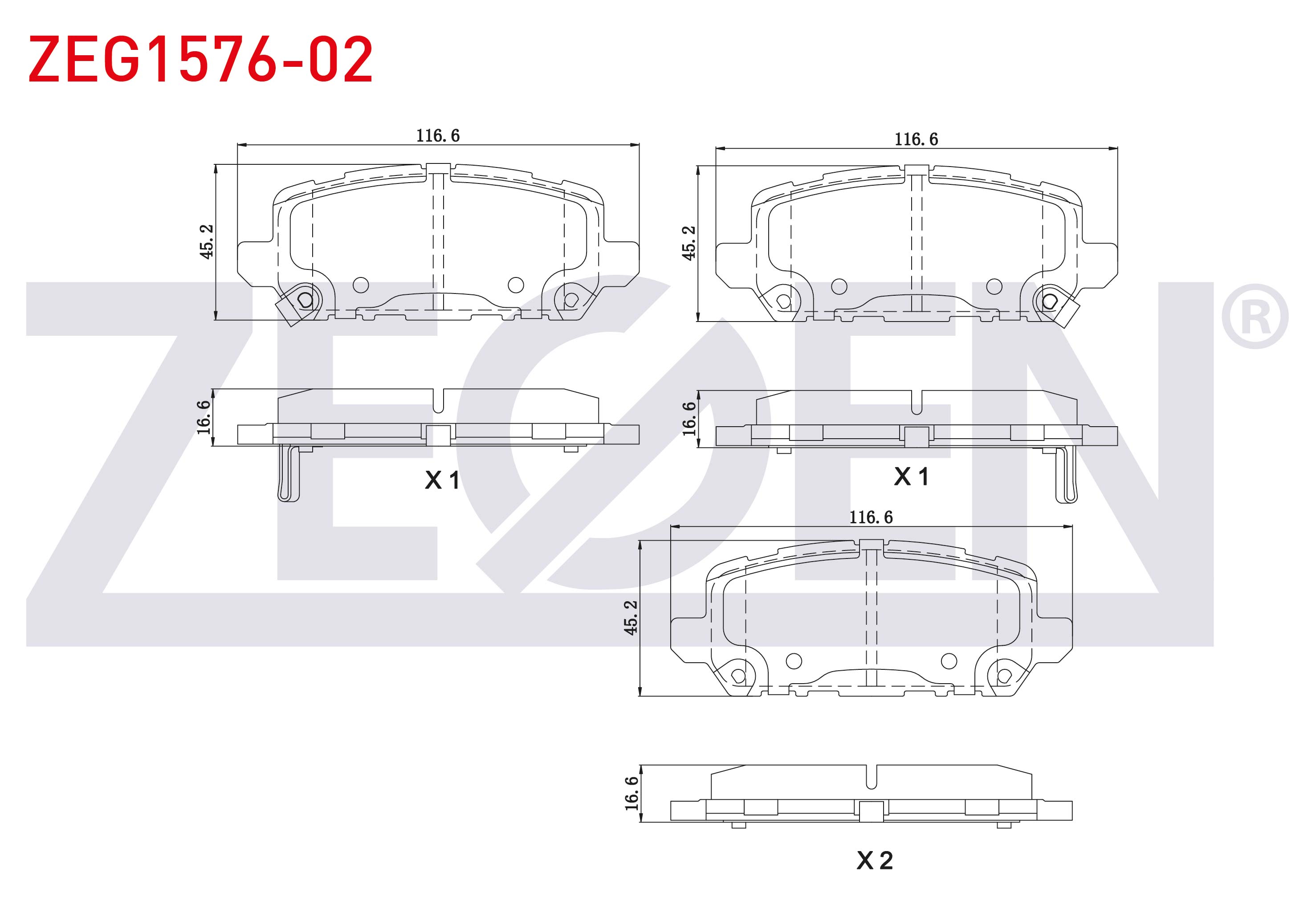 ZEGEN LP3244