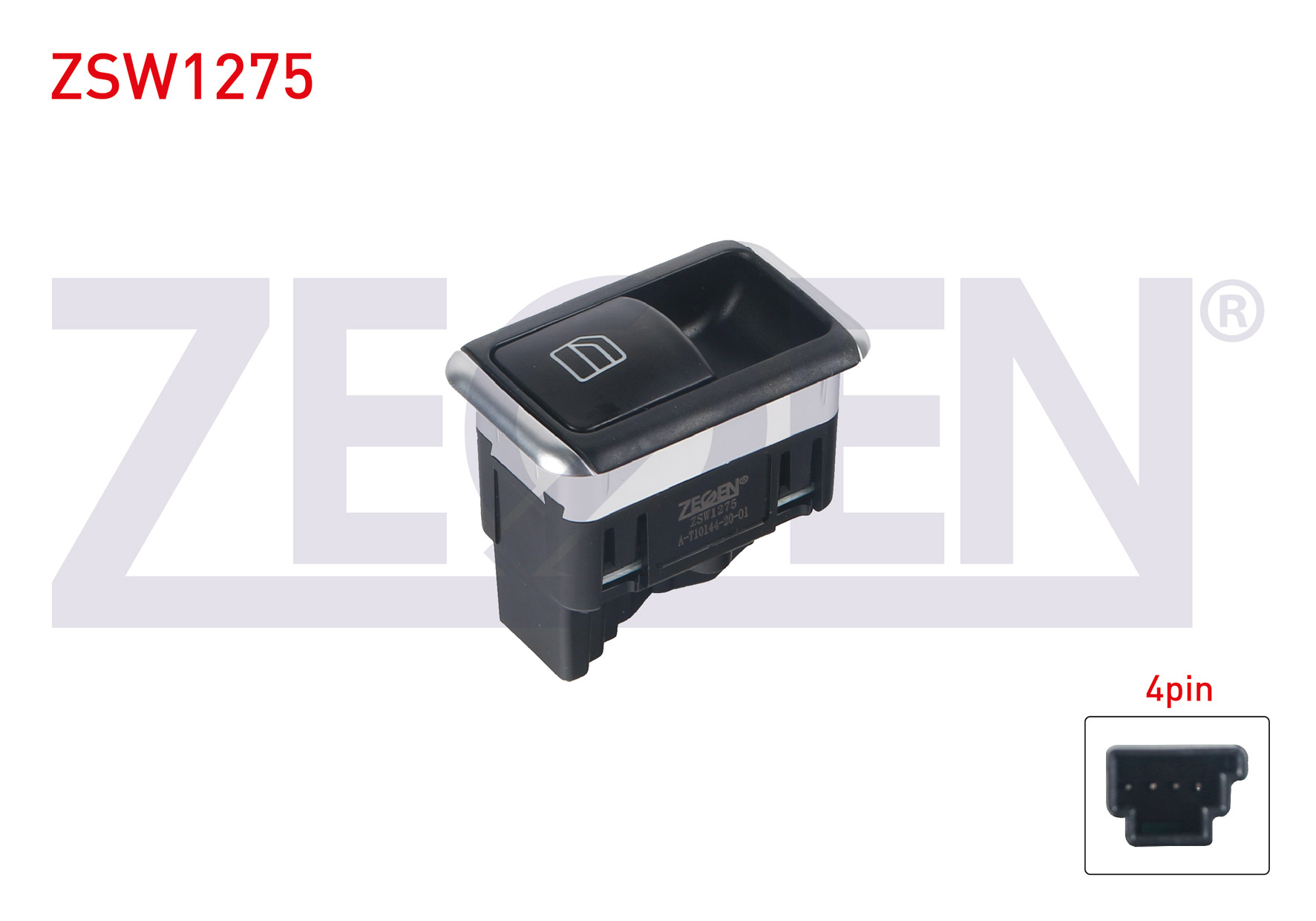 ZEGEN  | CAM ACMA ANAHTARI TEKLI KROM 4 PIN MERCEDES C SERISI (W204) - GLK SERISI (X204) - E SERISI (W212) - M SERISI (W166) 2007-