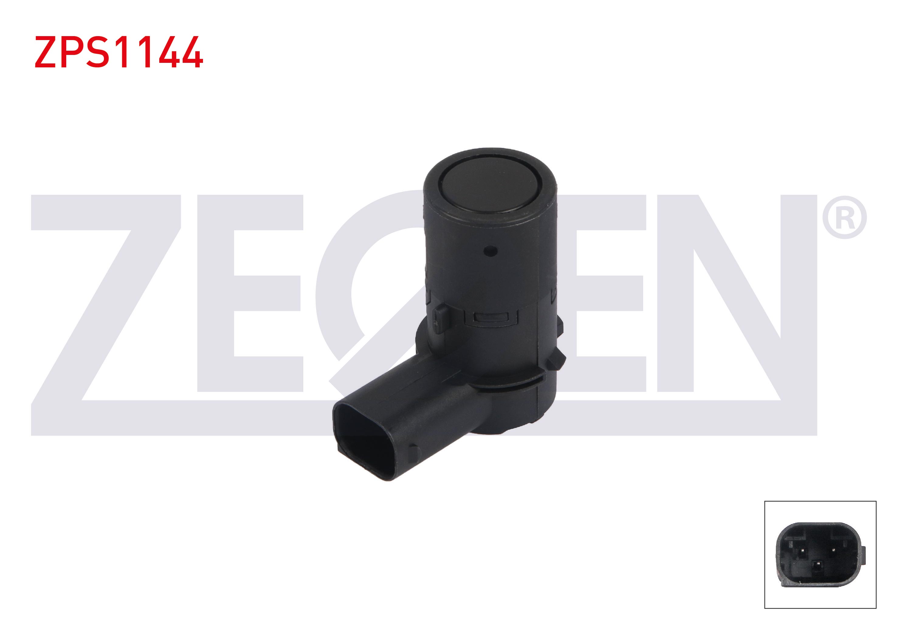 ZEGEN 566043A | PARK SENSORU ARKA RENAULT GRAND SCENIC II 2004-2009 / SCENIC II 2003-2008 / MASTER II 2005- / LAGUNA II 2012- / CLIO III 2005-2012 / CLIO III GRANDTOUR 2010-2012