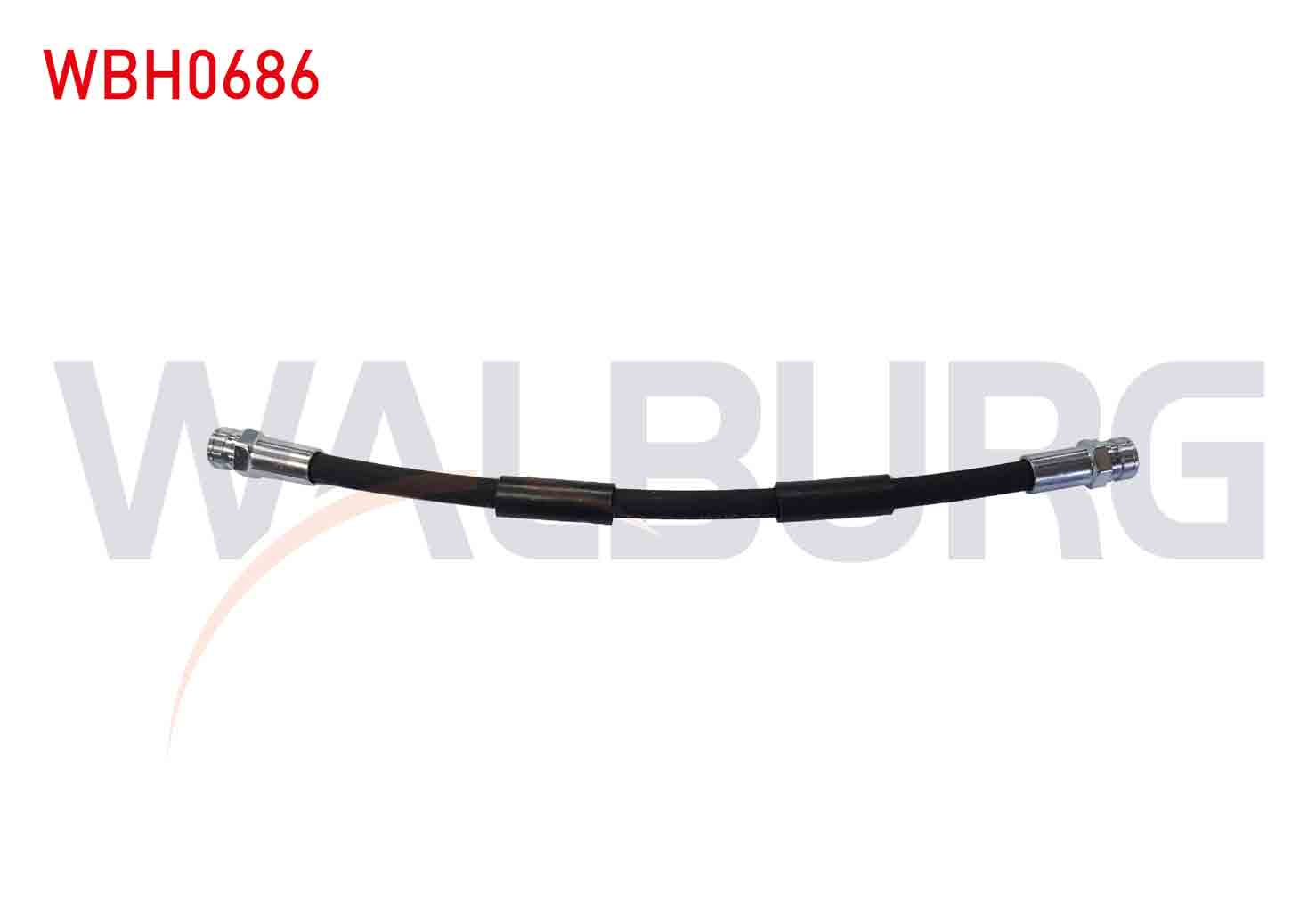 WALBURG  | FREN HORTUMU ARKA SOL-SAG IC 210mm FIAT EGEA 2015-