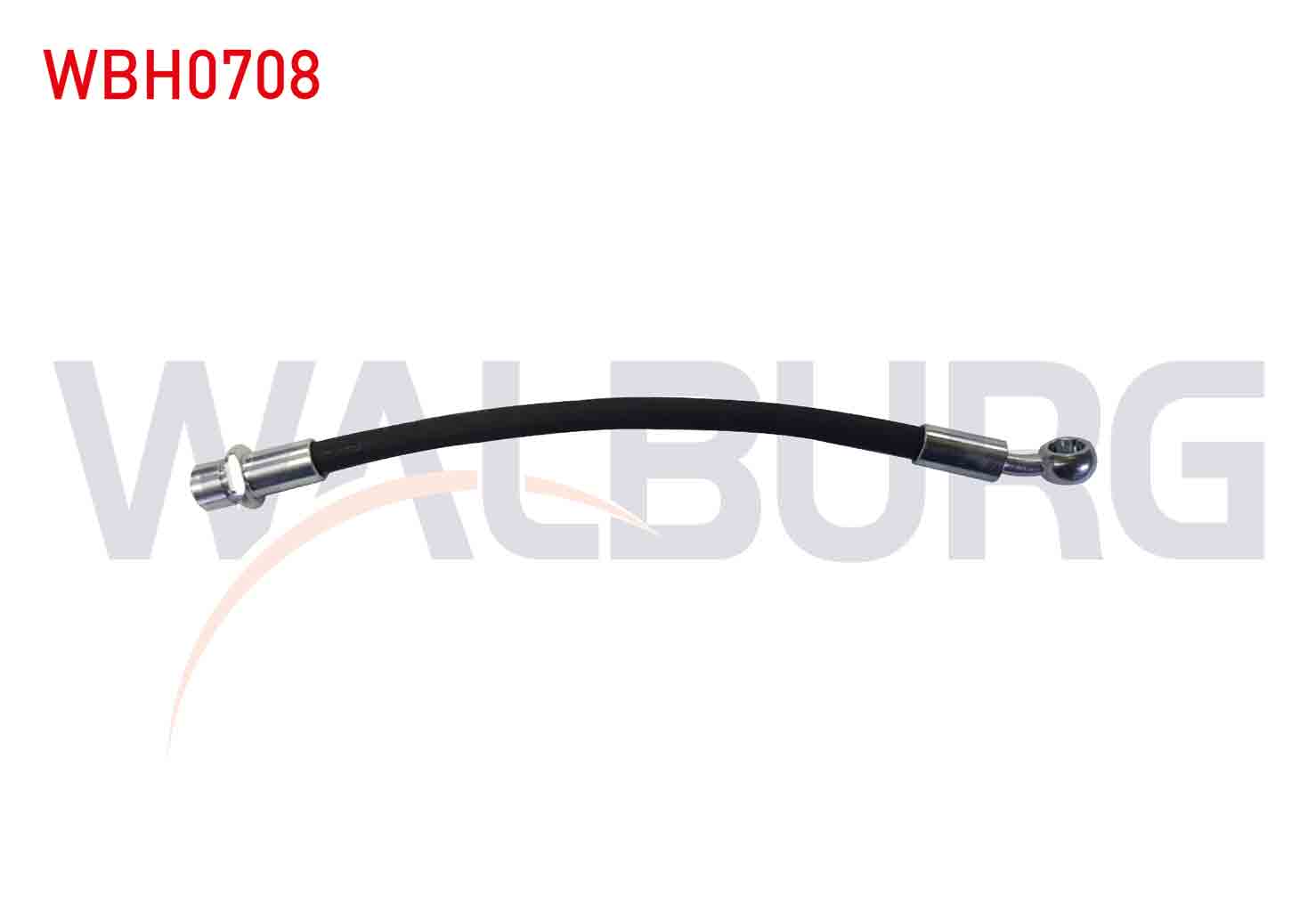 WALBURG 1 987 481 621 | FREN HORTUMU ARKA SOL-SAG DIS 210mm HONDA JAZZ III (GE) 2002-2008