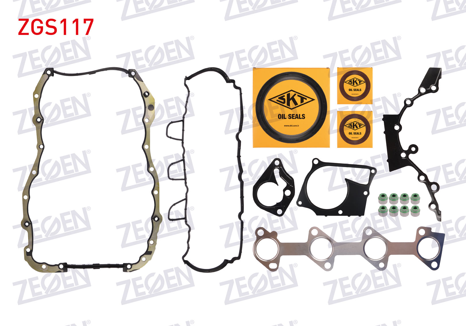 ZEGEN  | MOTOR TAKIM CONTA (SKC YOK) RENAULT CLIO IV - KANGOO III - FLUENCE - MEGANE 1.5 DCI