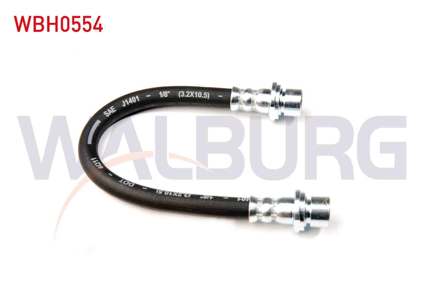 WALBURG 1 987 476 457 | FREN HORTUMU ARKA SOL-SAG 220mm CITROEN C1 (PM_, PN_) 2005-2015 / PEUGEOT 107 2005- / TOYOTA AYGO (WNB1,KGB1) 2005-2014
