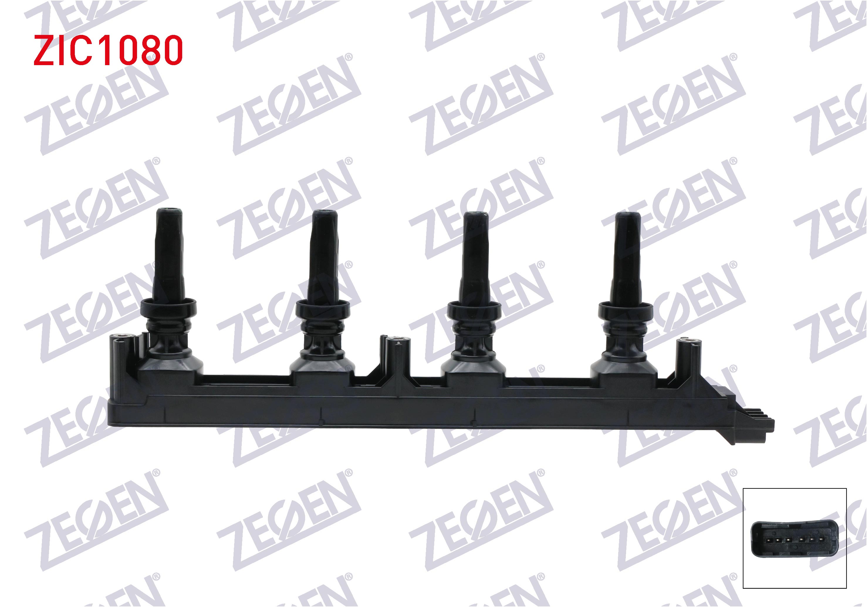 ZEGEN GN10503-12B1 | ATESLEME BOBINI CITROEN C4 2.0i (EW10A) 2004-2009/ C5 2.0i (EW10A) 2004-2008/ PEUGEOT 307 2.0i (EW10A) 2000-2007/ 407 2.0i (EW10A) 2004-2011
