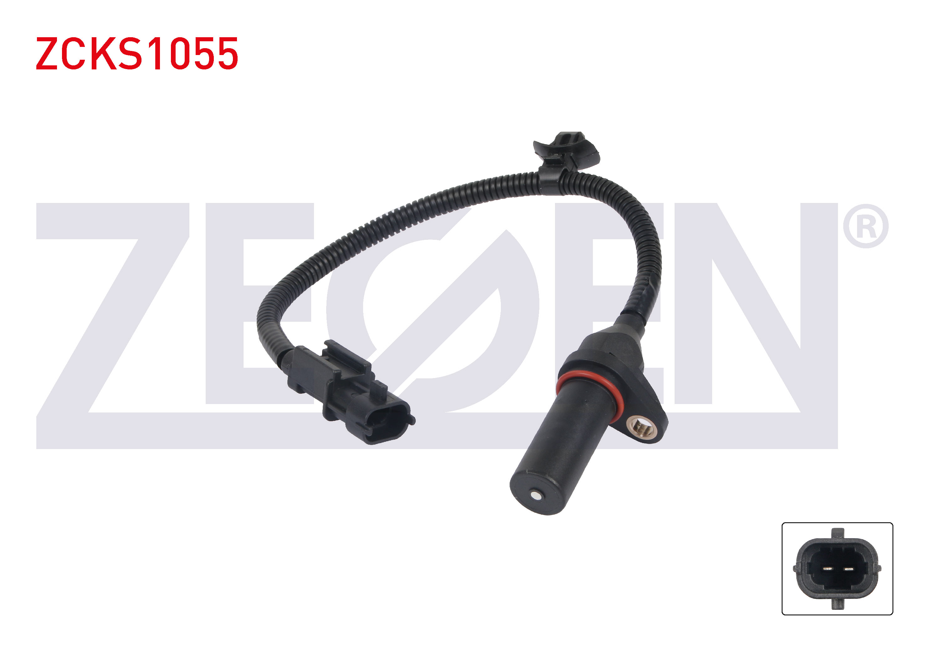 ZEGEN 0 986 280 497 | KRANK DEVIR SENSORU KABLOLU 350 mm HYUNDAI I30 1.6 G4FD 2011-2016 / KIA CEE'D 1.4 CVVT G4FA 2012- / SPORTAGE III 1.6 GDI G4FD 2011-