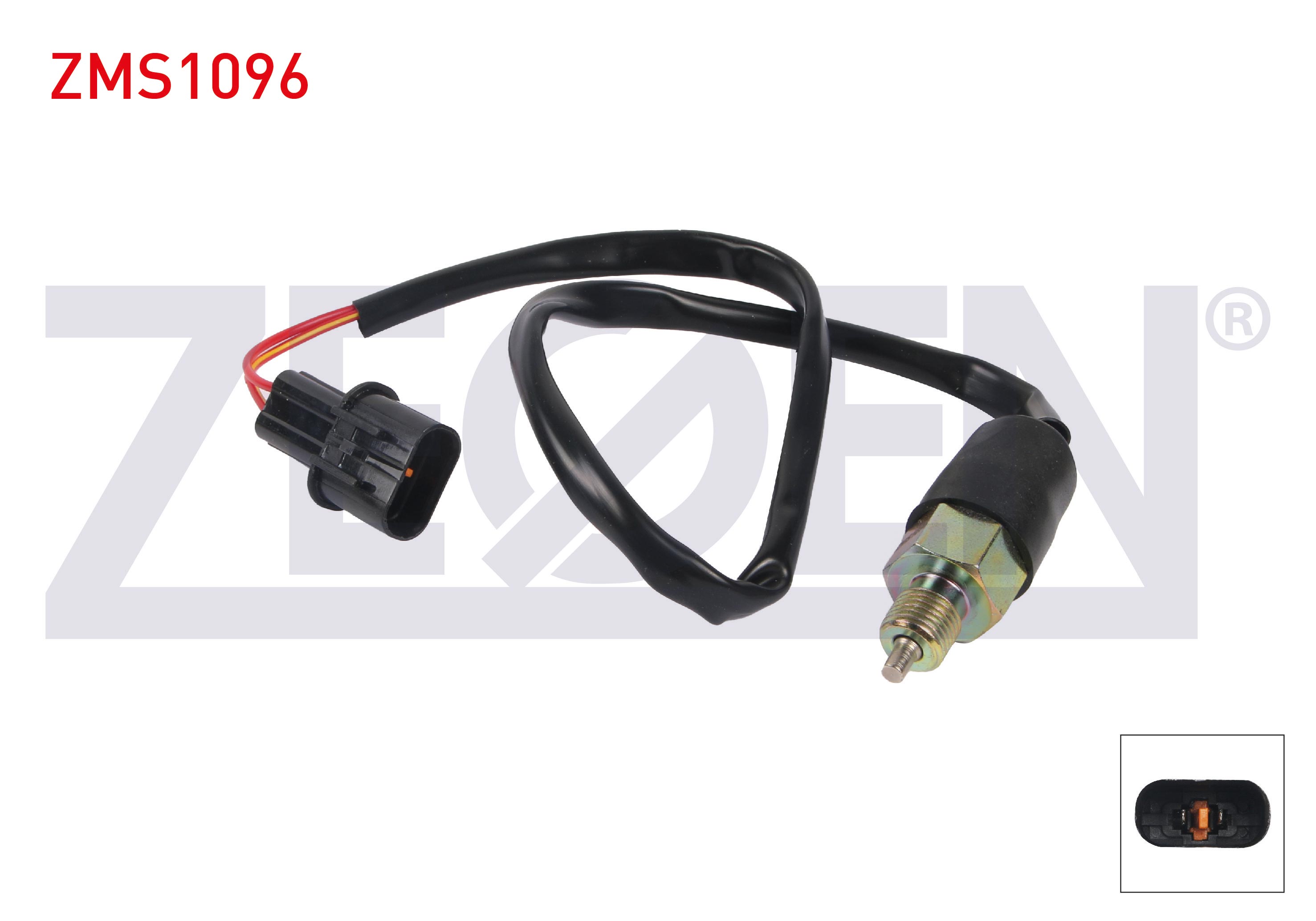 ZEGEN 41235 | GERI VITES MUSURU KABLOLU (ORJINAL SOKETLI) MITSUBISHI L 300 1980-2006/ HYUNDAI H100 1993-2004